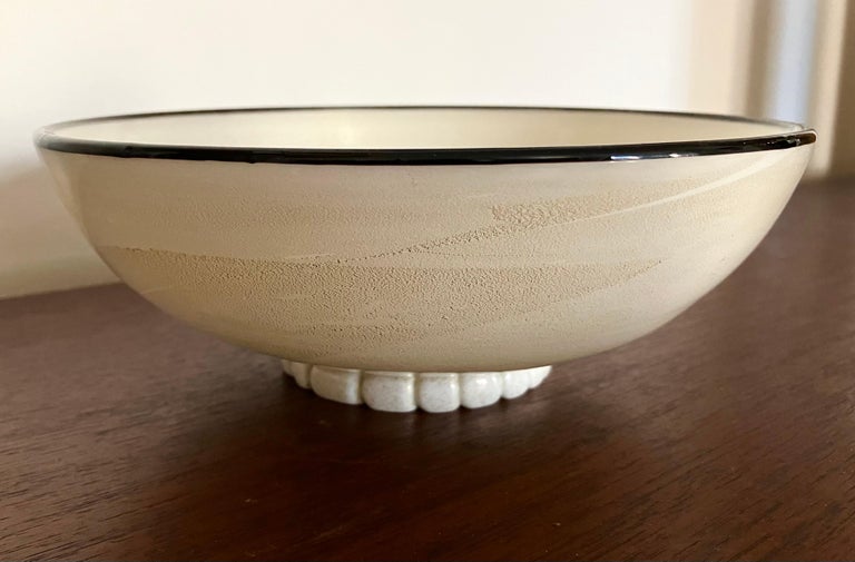 Art Deco Carlo Scarpa Bowl for Pauly & C. For Sale