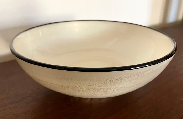 Italian Carlo Scarpa Bowl for Pauly & C. For Sale