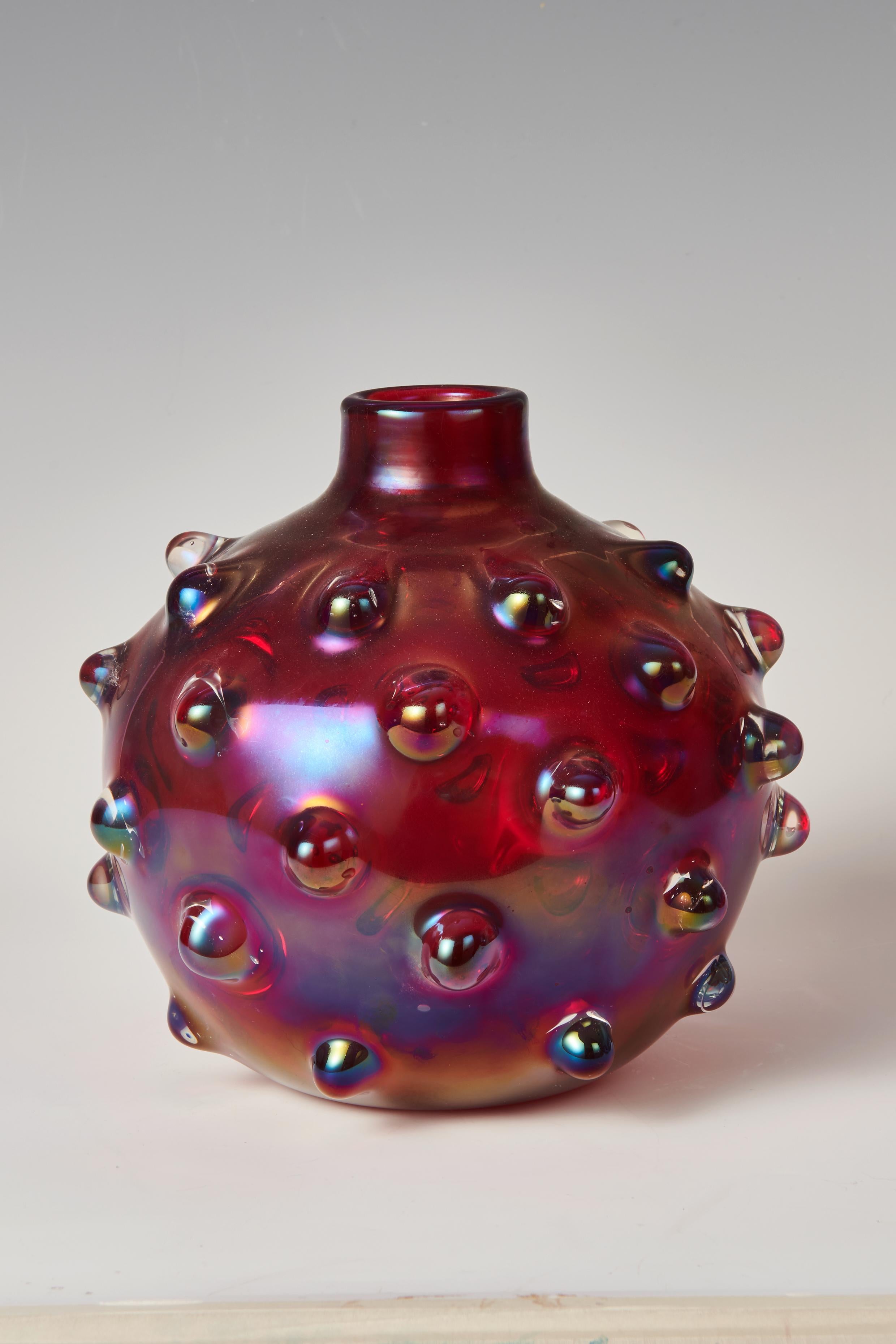 Italian Carlo Scarpa, 'Bugne' vase, 1940 For Sale