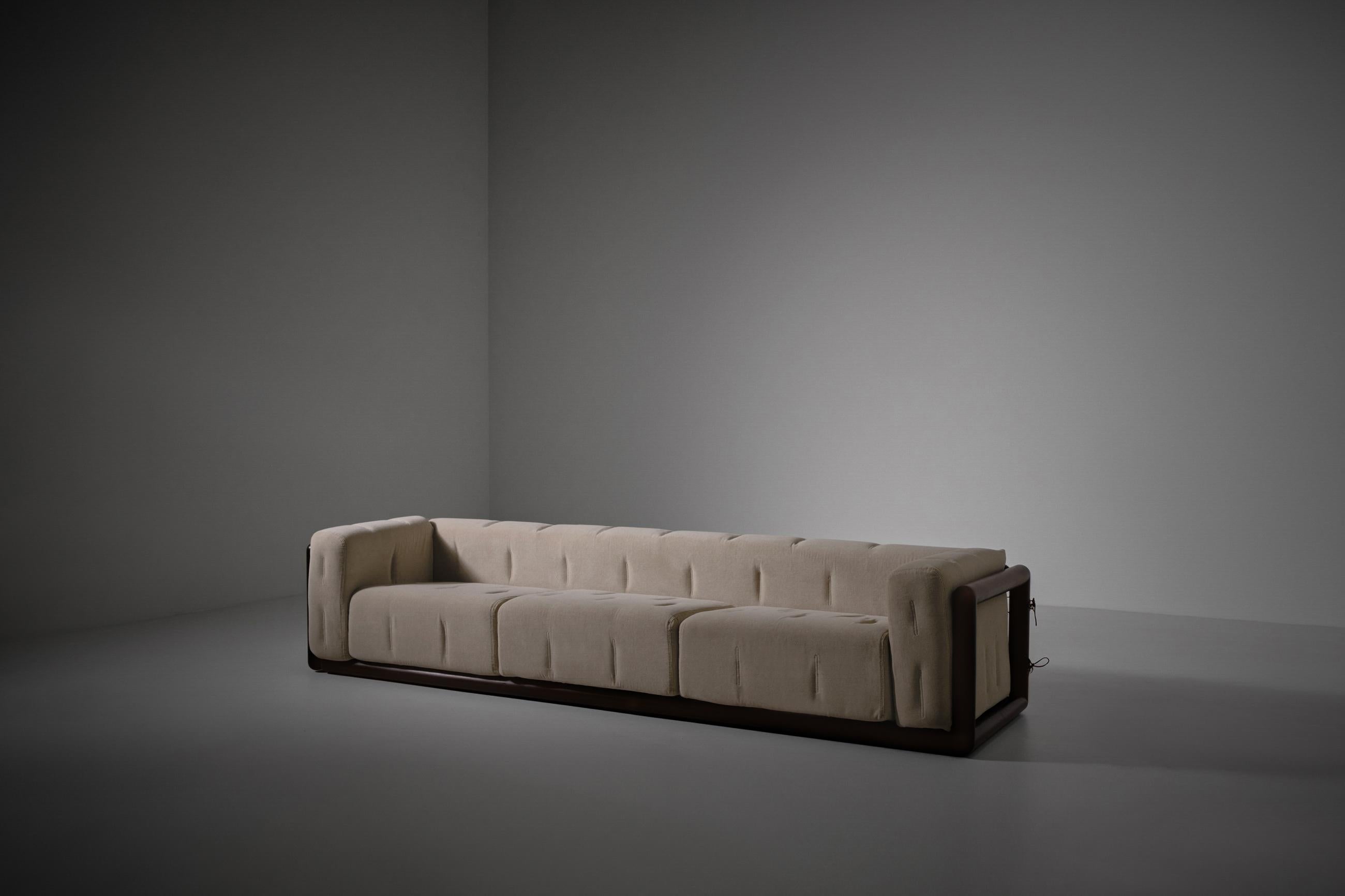Carlo Scarpa ‘Cornaro’ Sofa, Italy, 1973 In Good Condition In Rotterdam, ZH