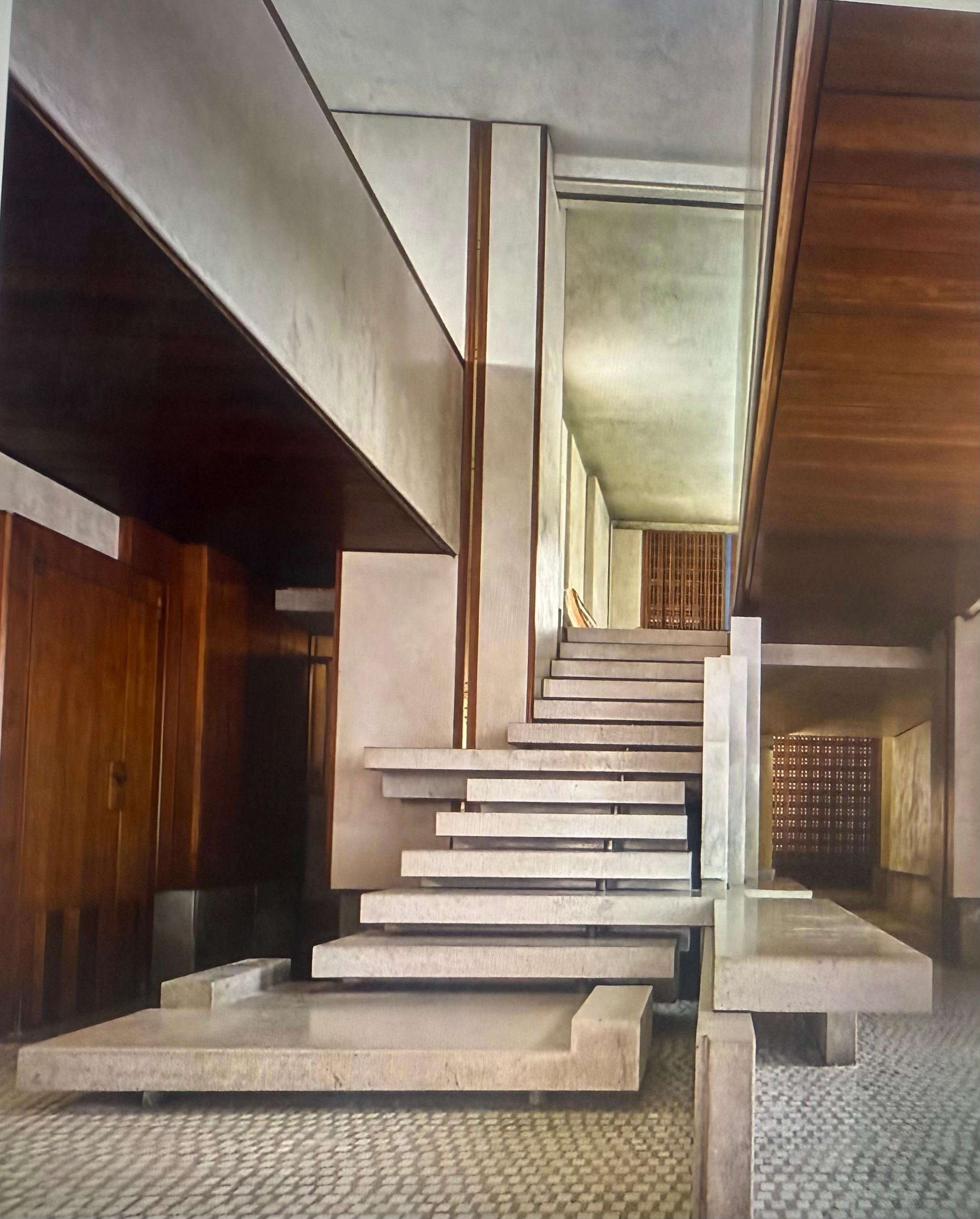 Divano a tre posti in velluto di Carlo Scarpa 