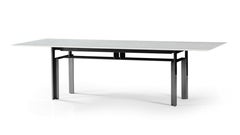 Carlo Scarpa Doge Table for Cassina, Aluminum Base, Mid-Century Italy