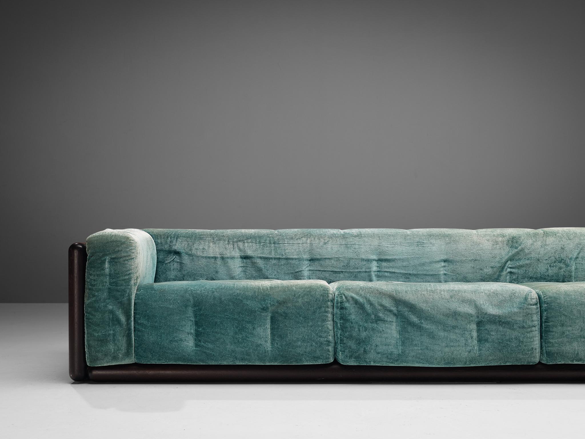 jade velvet sofa
