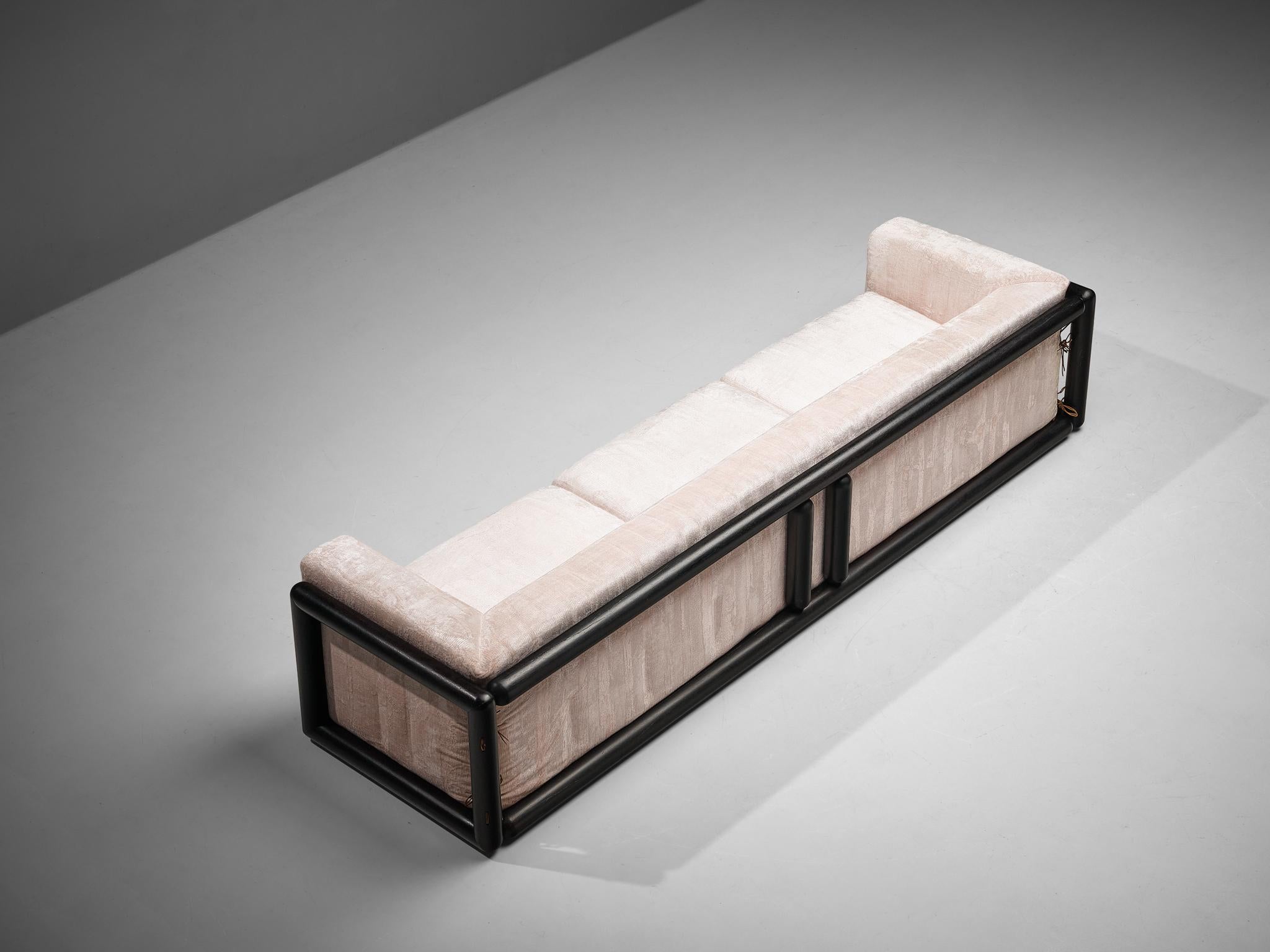 Carlo Scarpa for Simon 'Cornaro' Sofa in Velvet 1