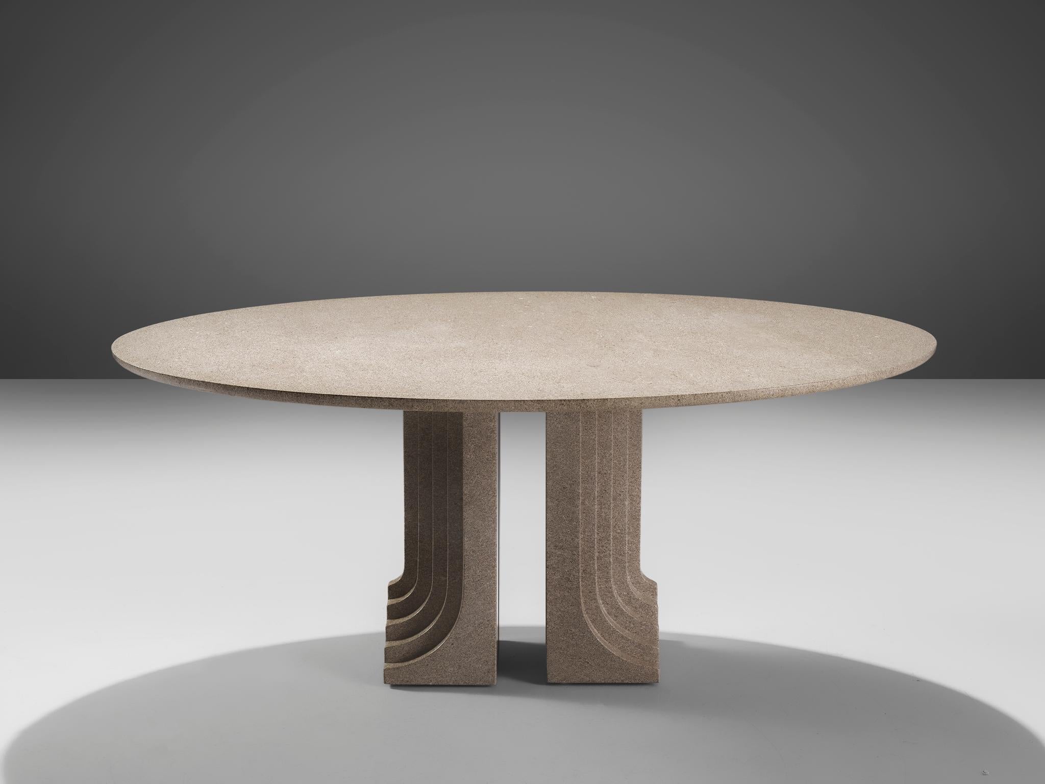 Carlo Scarpa for Simon 'Samo' Table in Granite 1