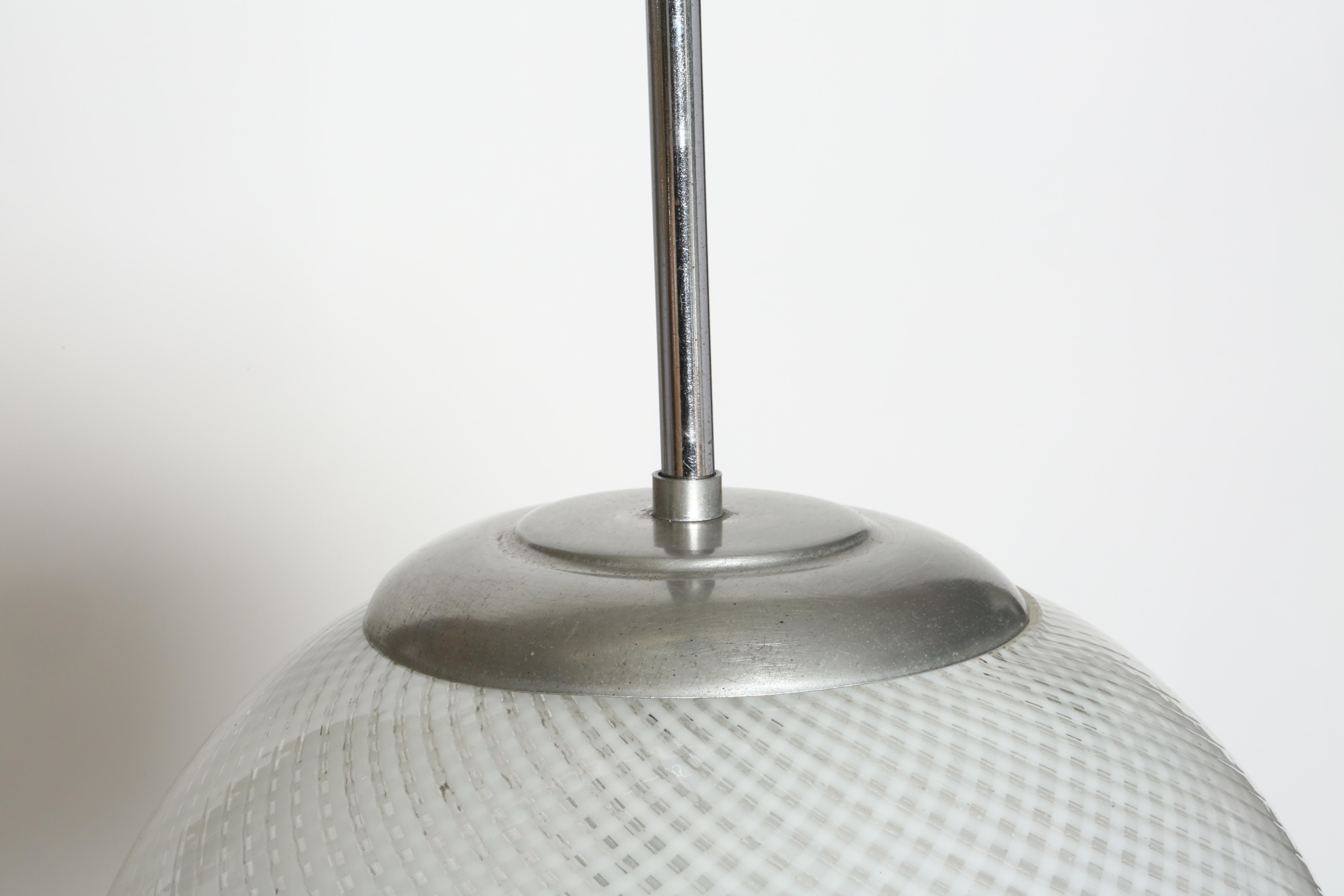 Carlo Scarpa for Venini ceiling light, Italy circa 1940s For Sale 5