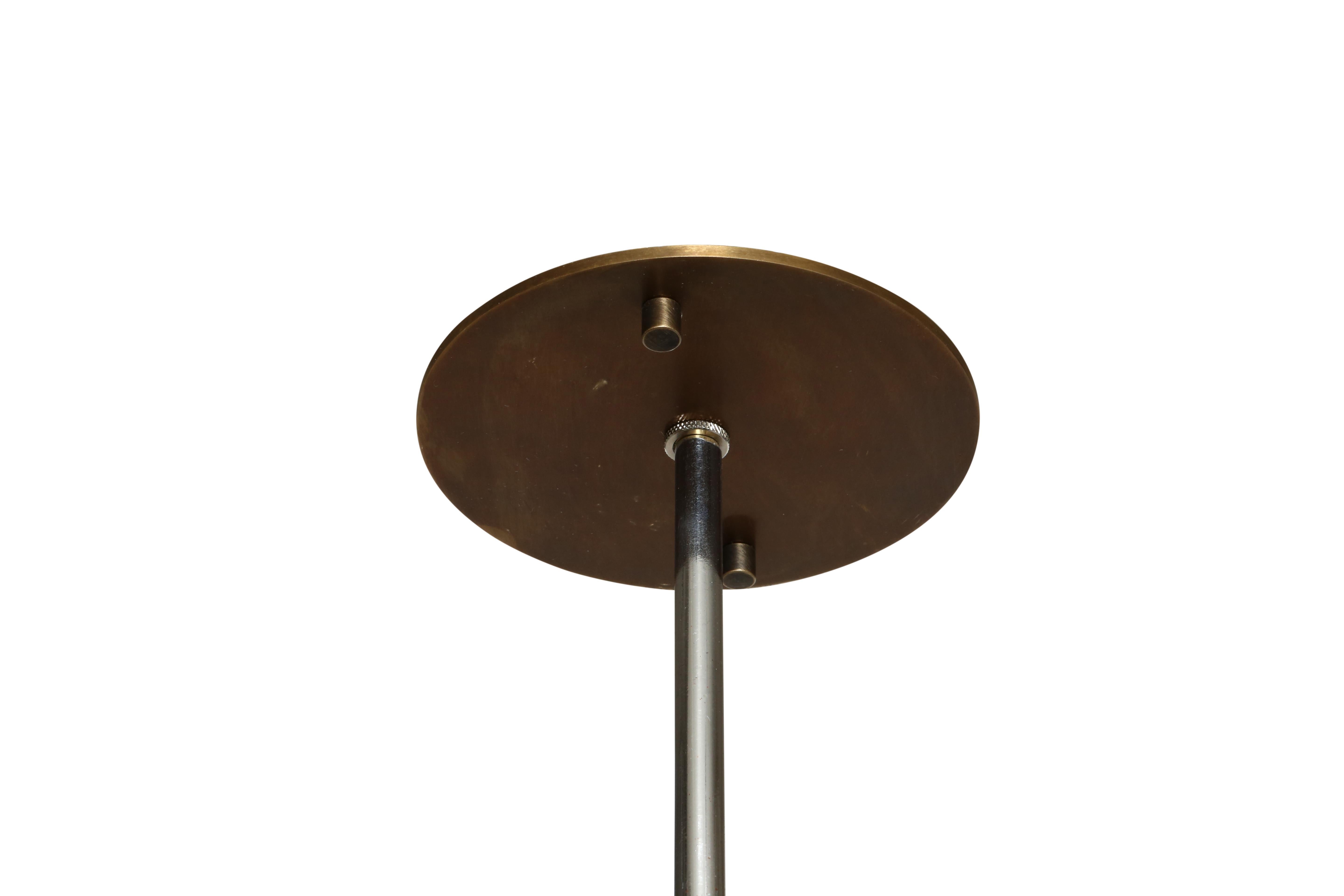 Mid-20th Century Carlo Scarpa for Venini ceiling light, Italy circa 1940s For Sale