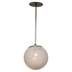 Carlo Scarpa for Venini Ceiling Lights, Italy circa 1940s