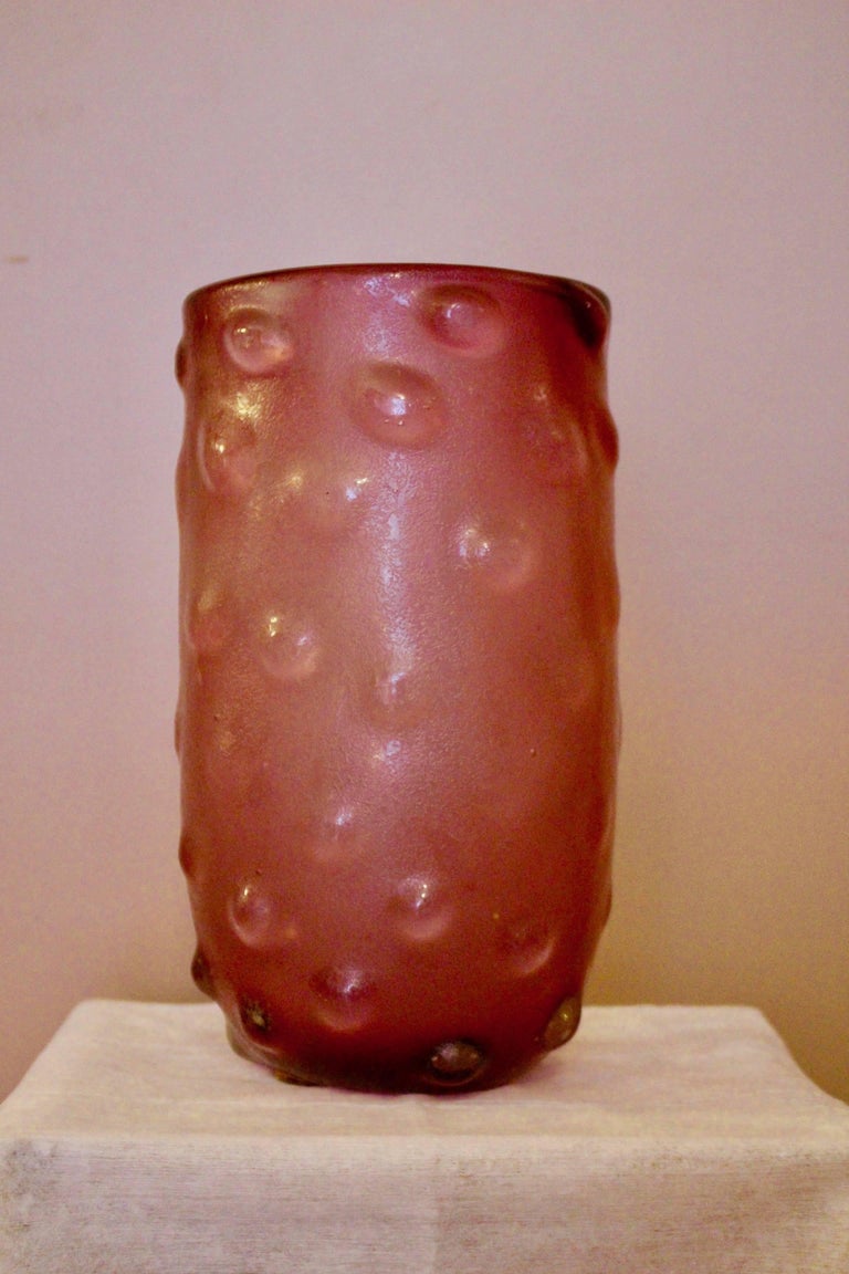 Corosso Carlo Scarpa for Venini Corosso Vase 4100, 1940 at 1stDibs