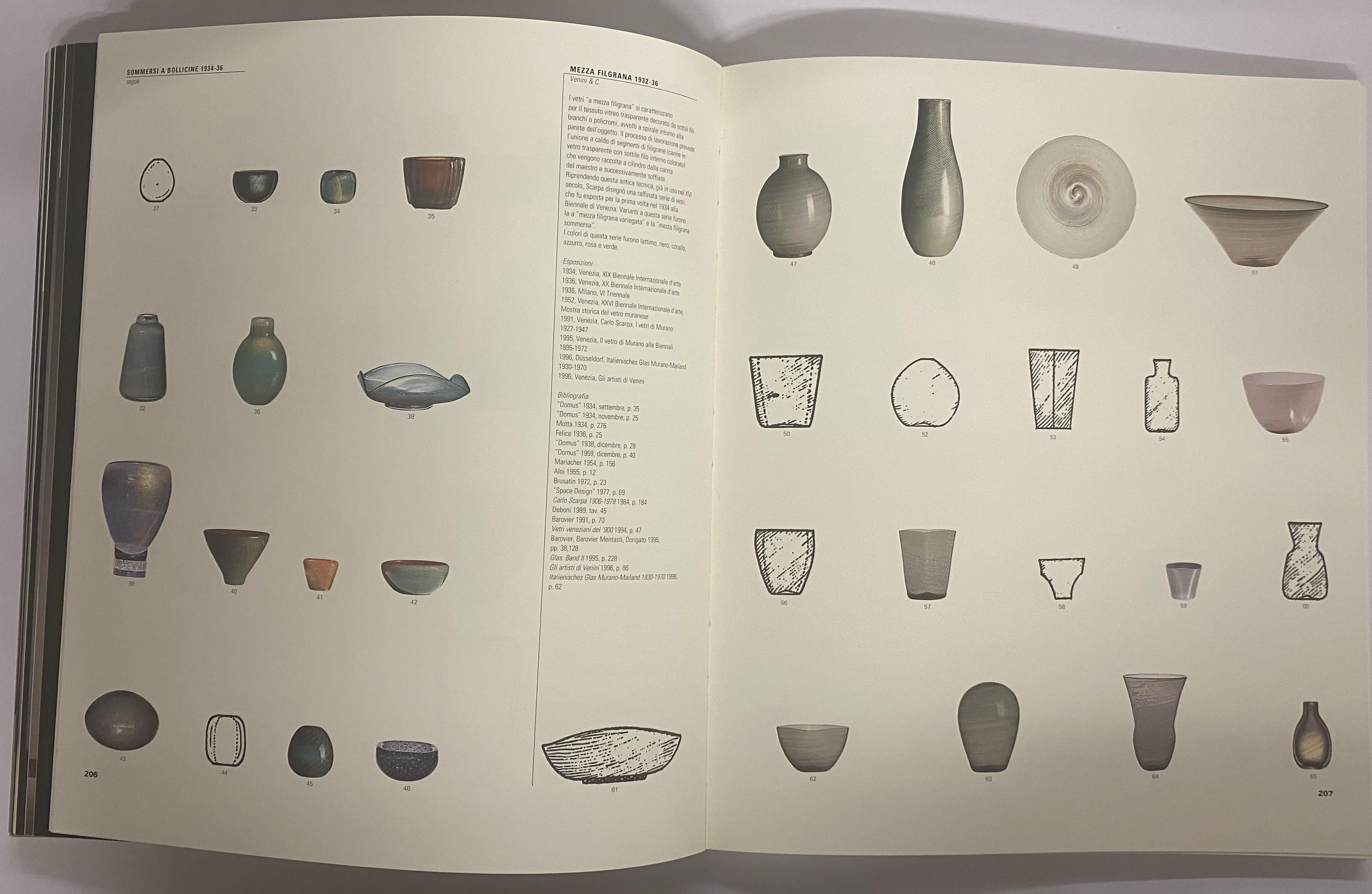 Carlo Scarpa: I Vetri di un Architetto by Marino Barovier (Book) For Sale 9