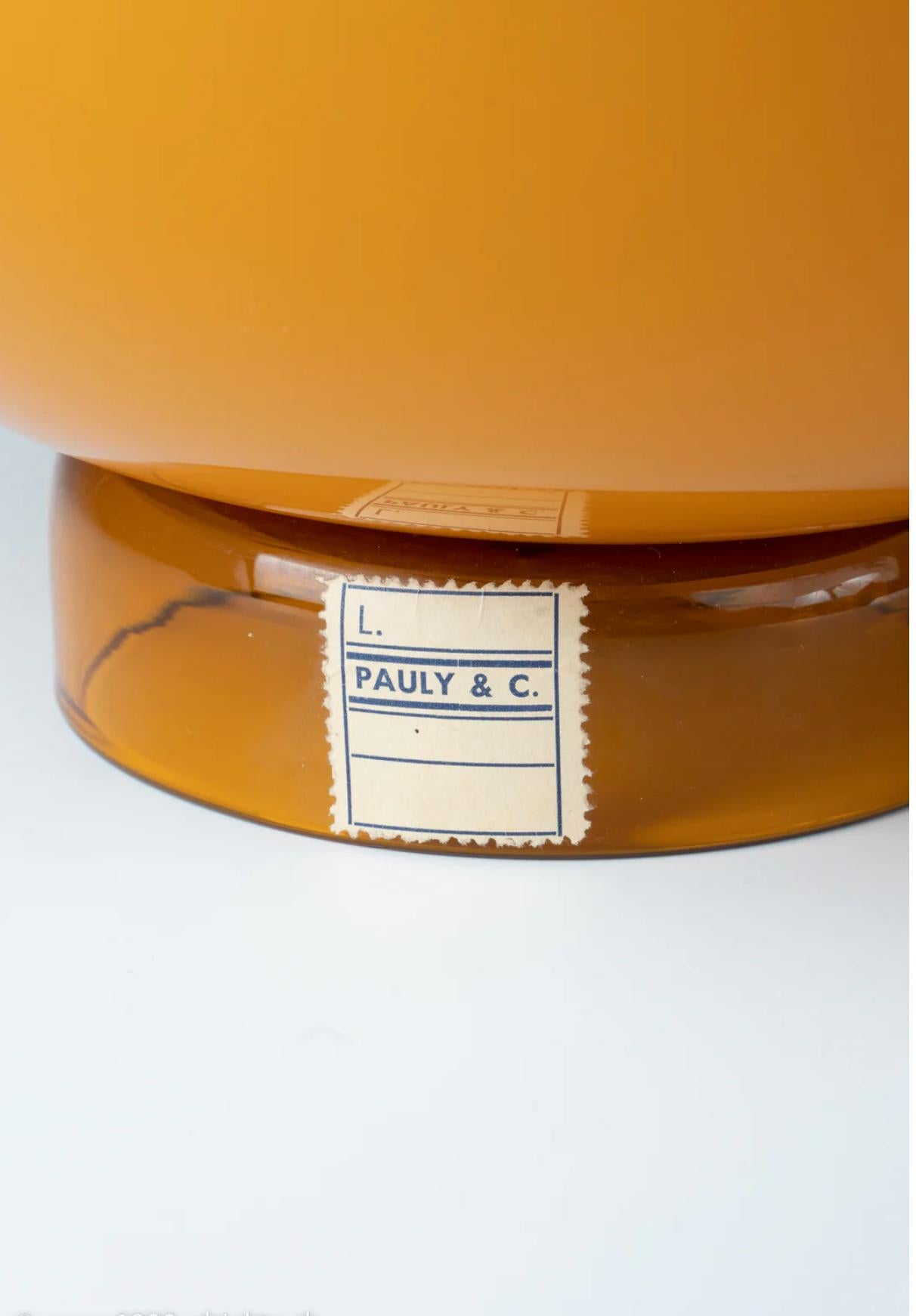Carlo Scarpa, 'Incamiciato' vase, ca. 1930 M.V.M. Cappellin & Co, Murano, Italy Hecho a mano en venta