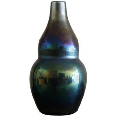 Carlo Scarpa Iridescent Vase for Venini, Murano, circa 1936