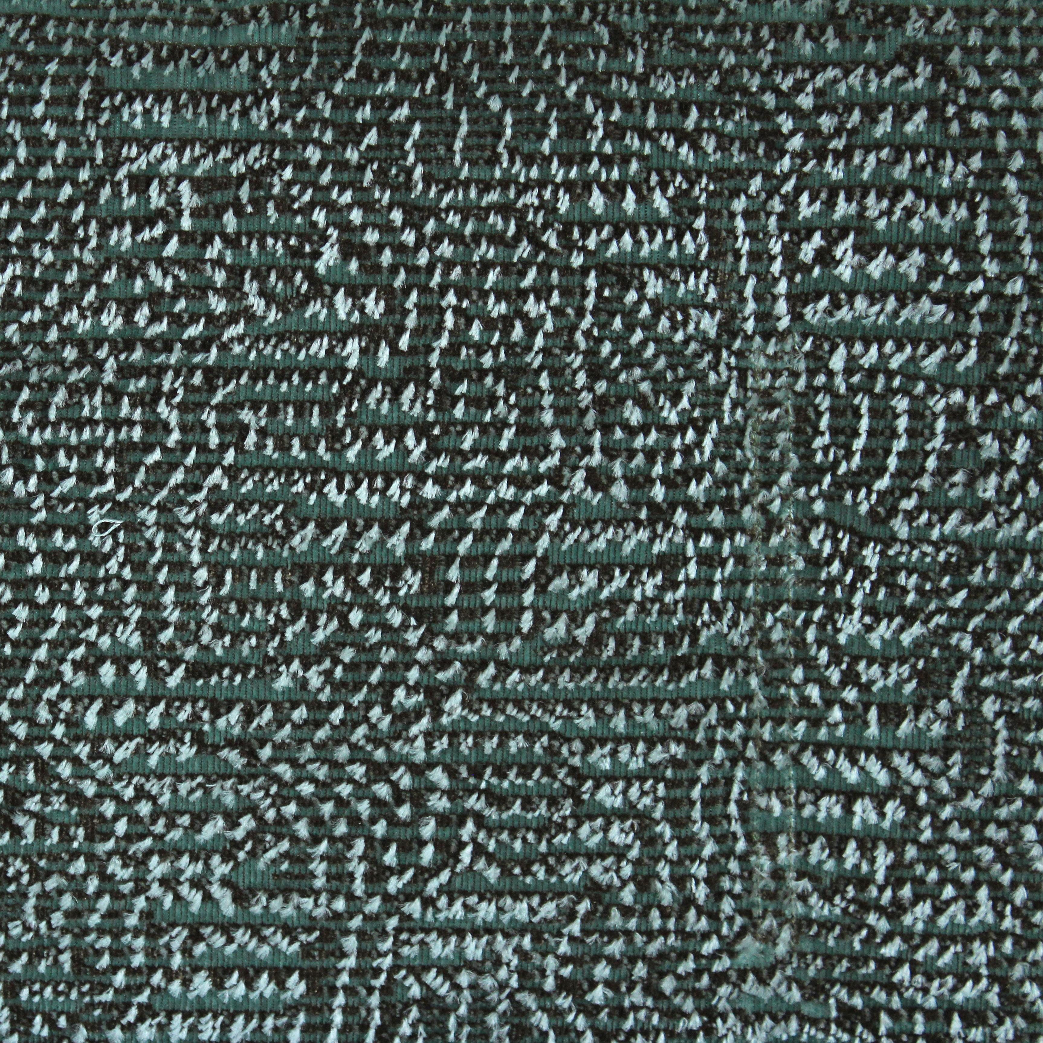 Carlo Scarpa Sofá Cornaro de madera de iroko y terciopelo jacquard para Studio Simon, 1974 en venta 13