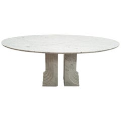 Table de salle à manger en marbre 'Samo' de Carlo Scarpa