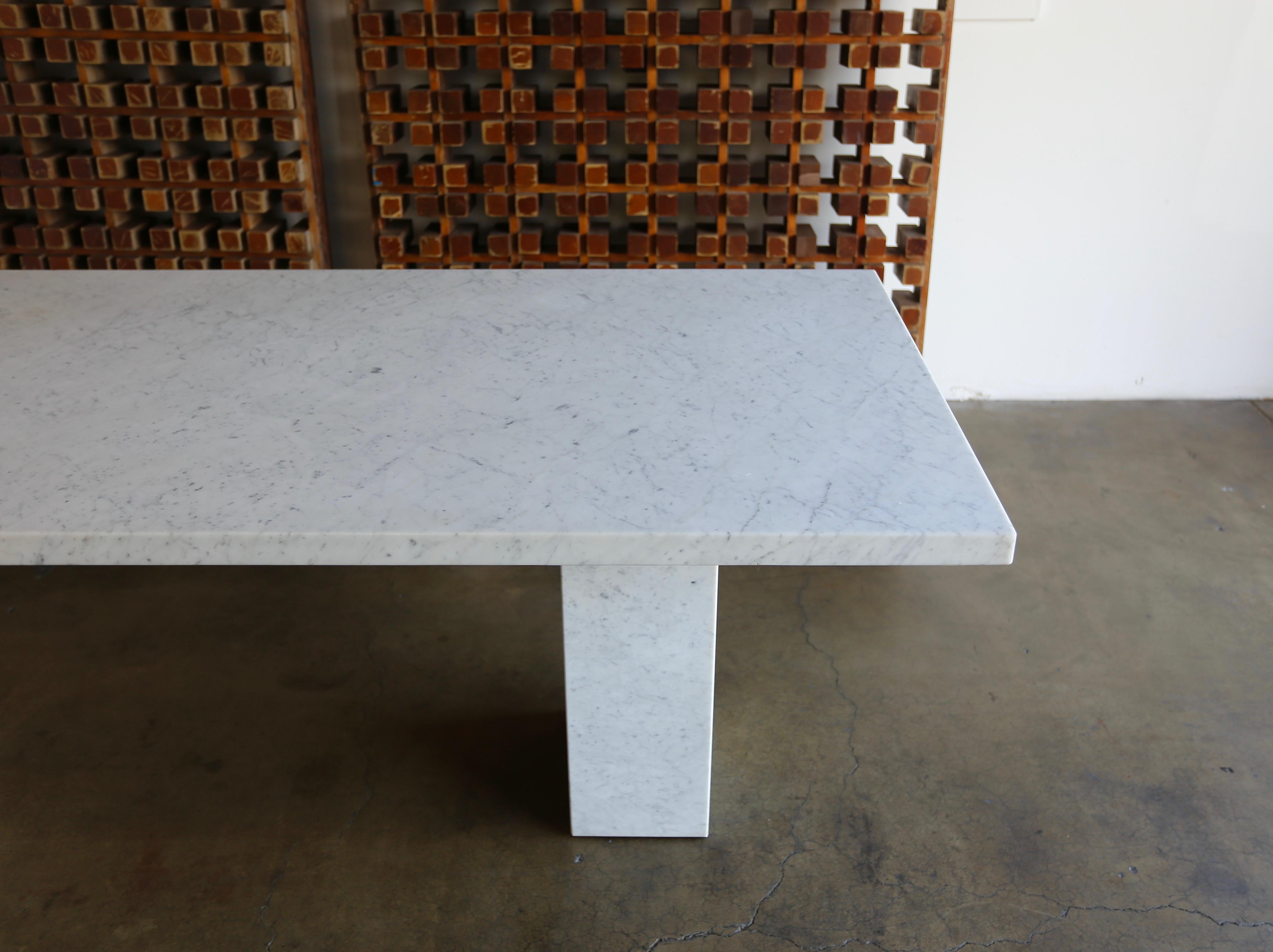 Carlo Scarpa & Marcel Breuer 'Delfi' Marble Table 2