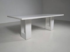 Carlo Scarpa & Marcel Breuer für Simon Gavina, Esstisch "Delfi", Italien