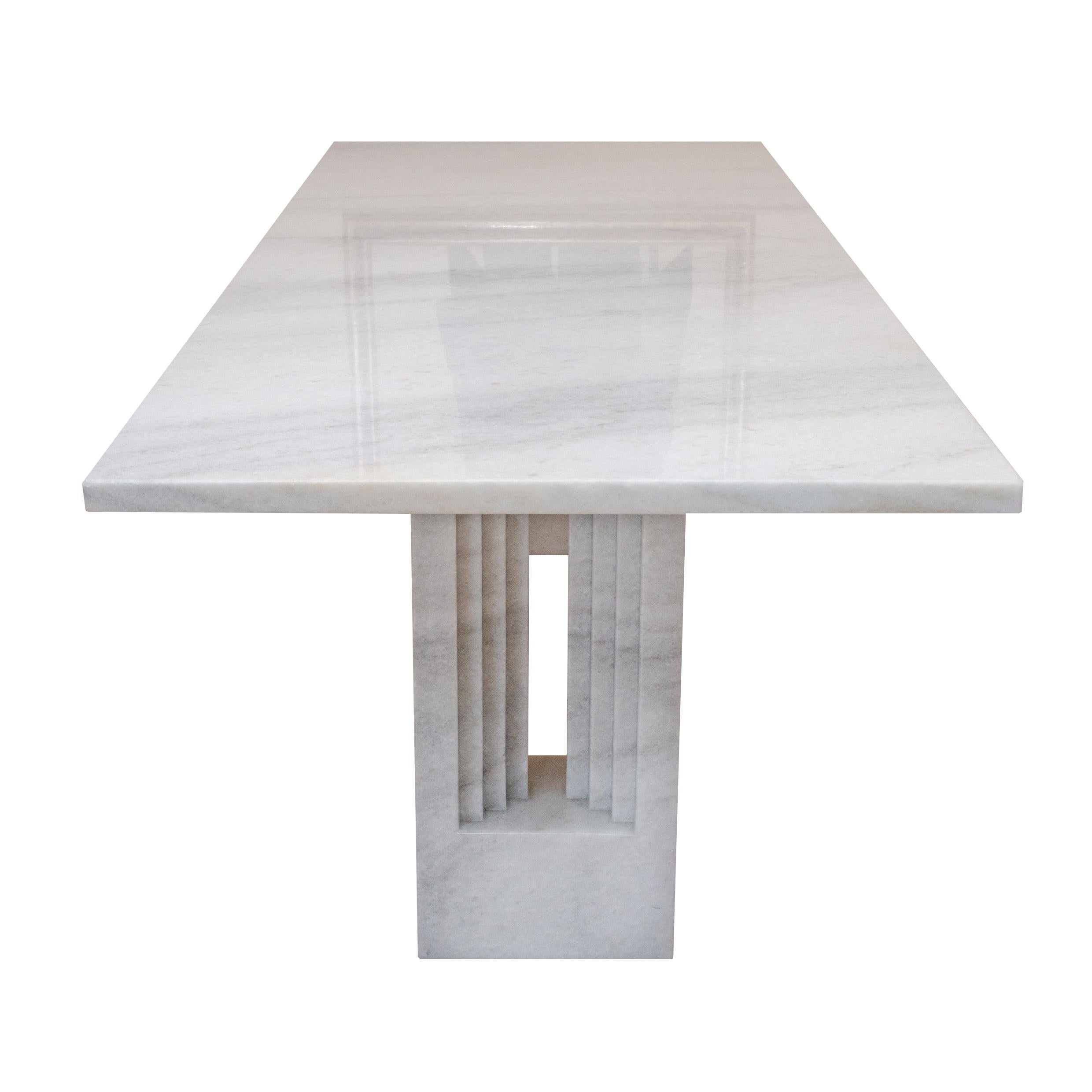 Mid-Century Modern Table Delfi de Carlo Scarpa et Marcel Breuer pour le Studio Simon, 1969 en vente