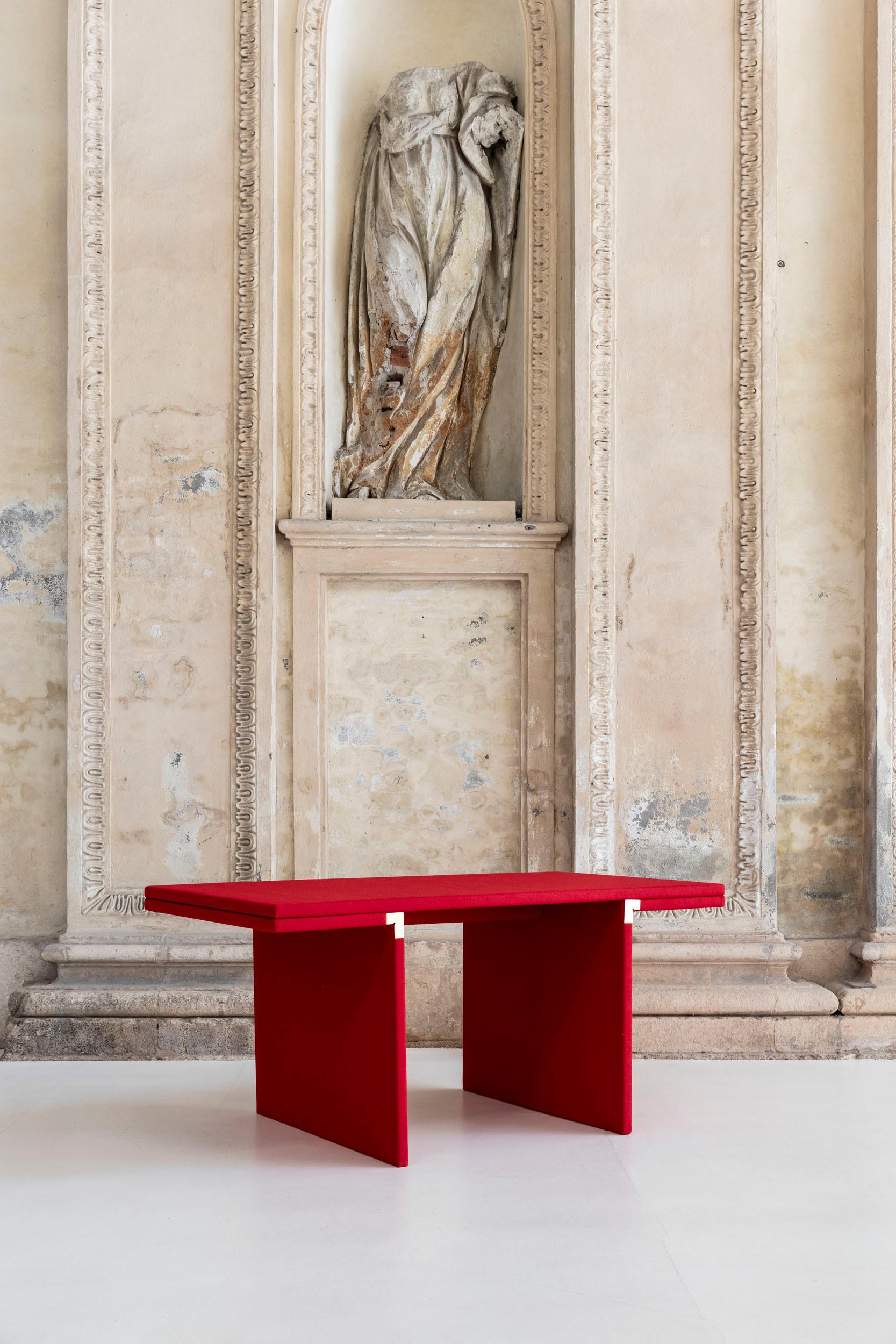 Modern Carlo Scarpa Mexana 154 table for Simon Gavina For Sale