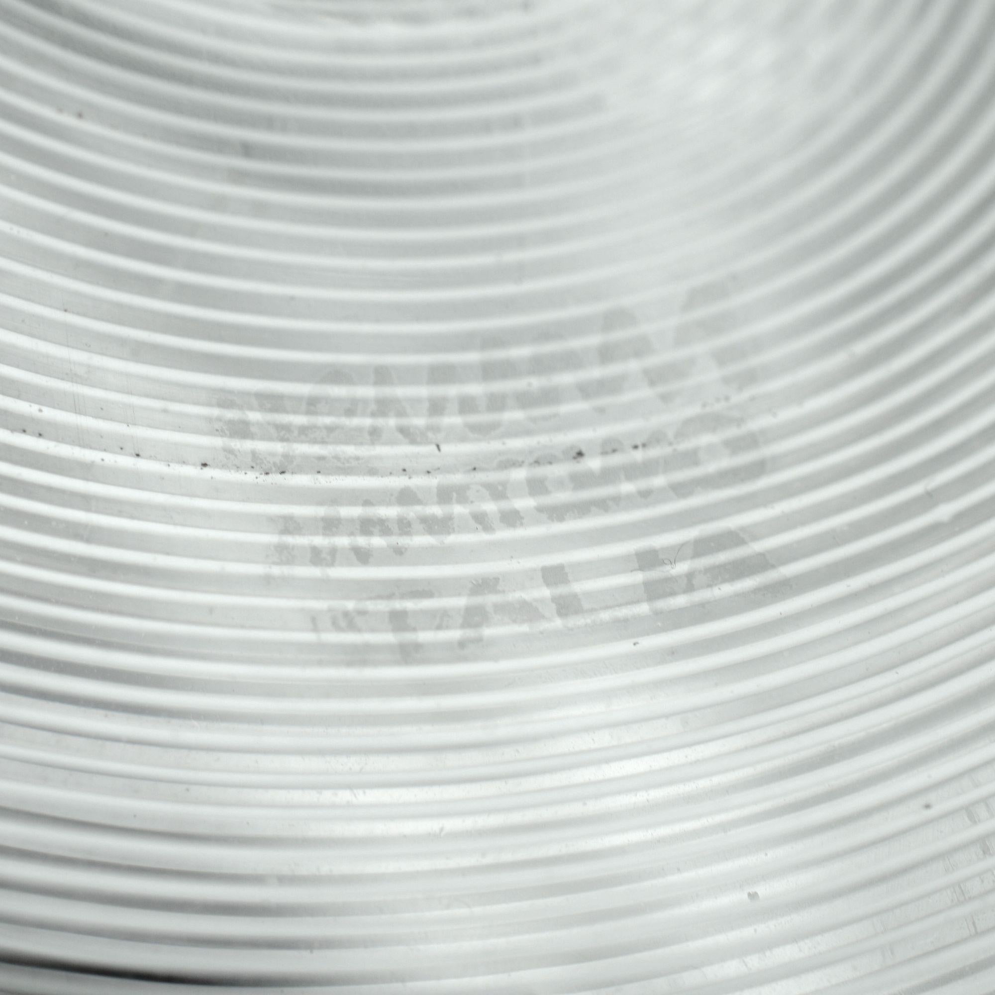 Blown Glass Carlo Scarpa MEZZA FILIGRANA Platter / Charger, 13.75