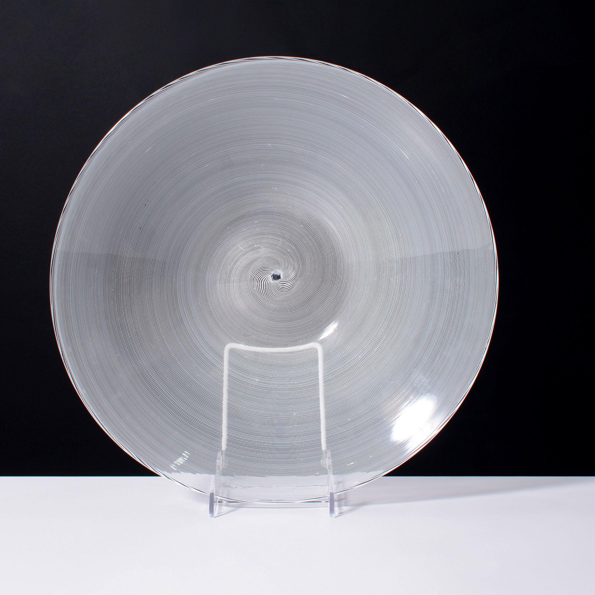 Carlo Scarpa MEZZA FILIGRANA Platter / Charger, 13.75