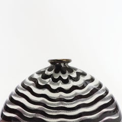 Vase en Murano de Carlo Scarpa pour MVM Cappellin, Italie, années 1930