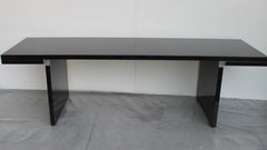 Mid-Century Carlo Scarpa "Orseolo" Black Italian Table by Simon Gavina 1972