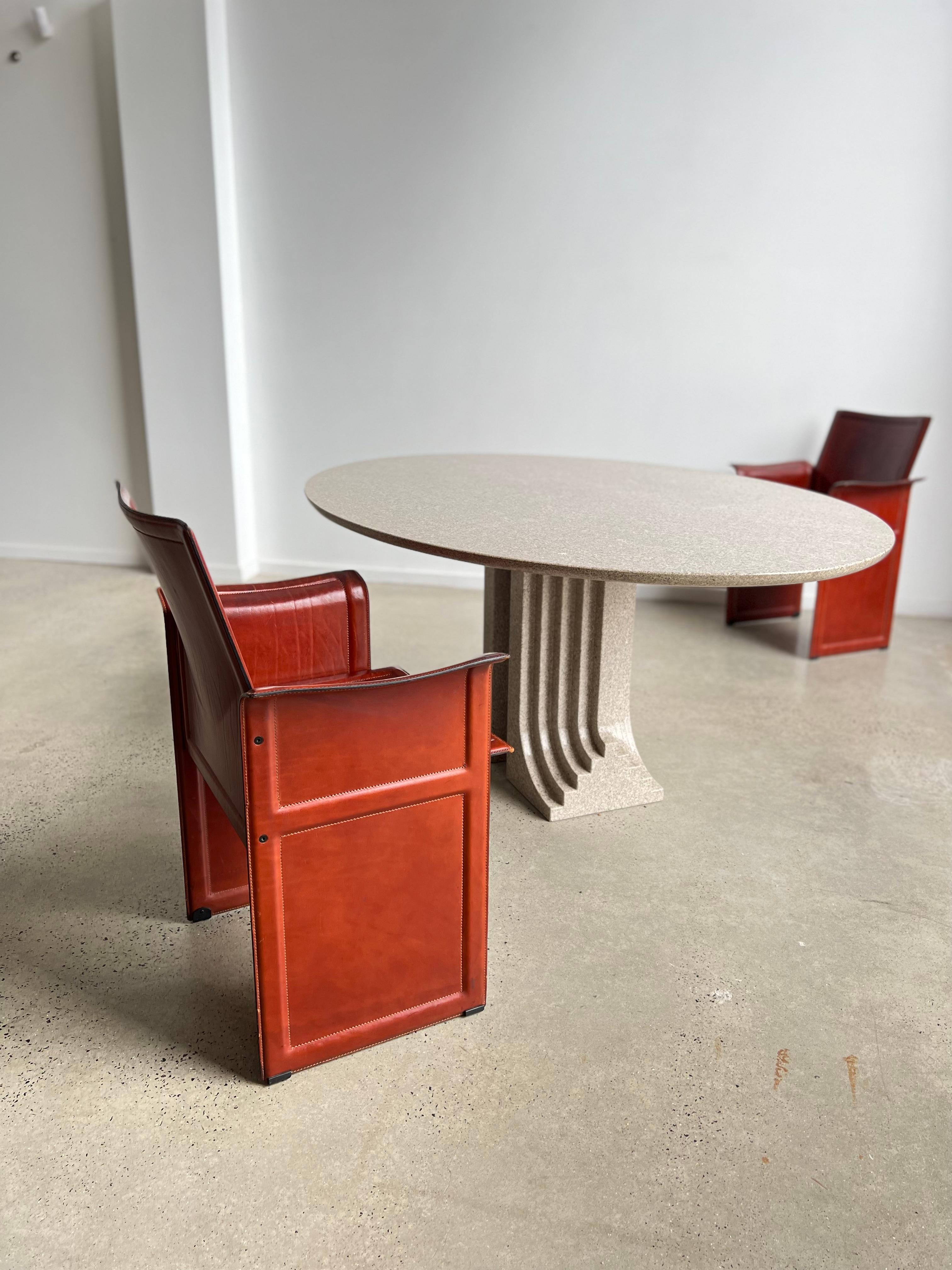 Carlo Scarpa Oval Table for Simon Gavina 1970s For Sale 7