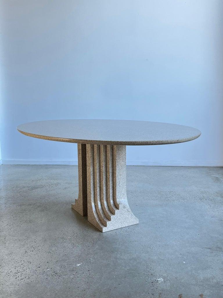 Late 20th Century Carlo Scarpa Oval Table for Simon Gavina 1970s For Sale