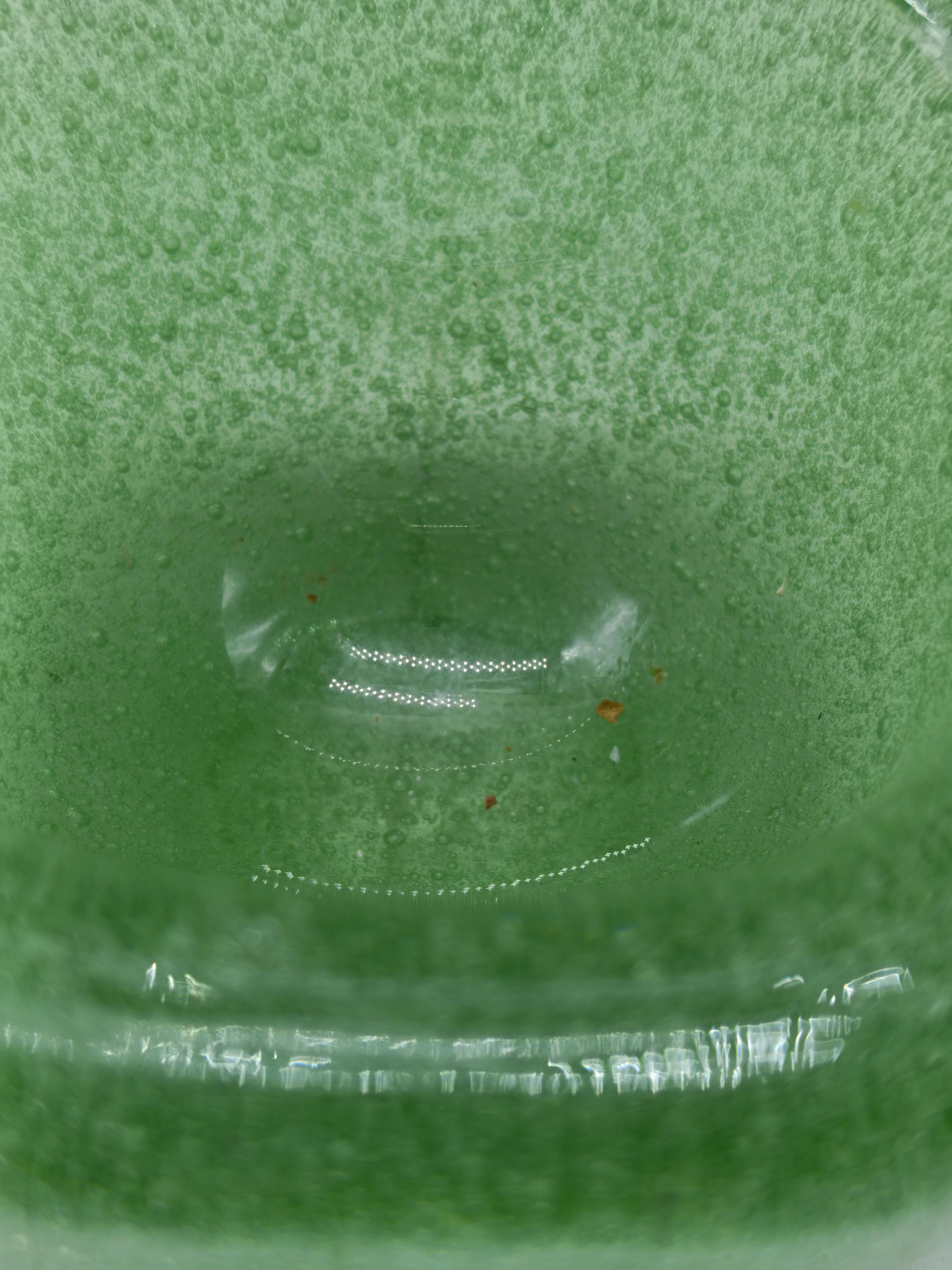 Carlo Scarpa für Venini Grüne Muranoglasschale 