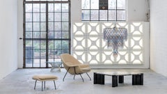 Carlo Scarpa Poliedri Chandelier 1969 Murano Glass Light 110cm Mid Century Italy
