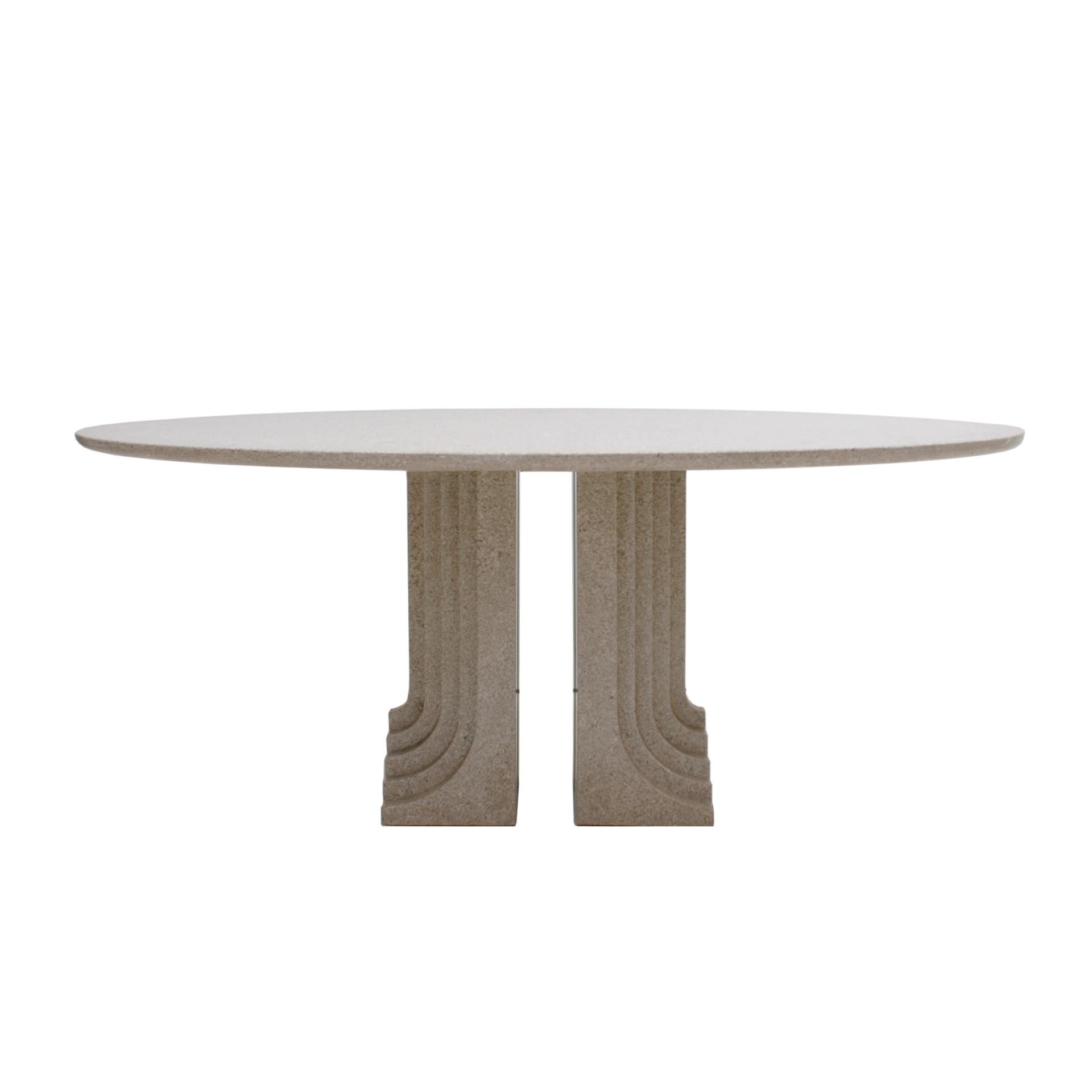 Carlo Scarpa Samo 1970s Italian Dinning Table Edited by Simon In Good Condition For Sale In Madrid, ES