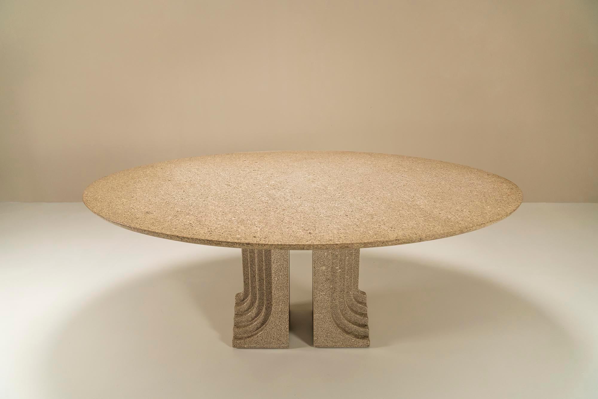 Mid-Century Modern Carlo Scarpa 'Samo' Dining Table for Simon Gavina, Italy, 1970s For Sale