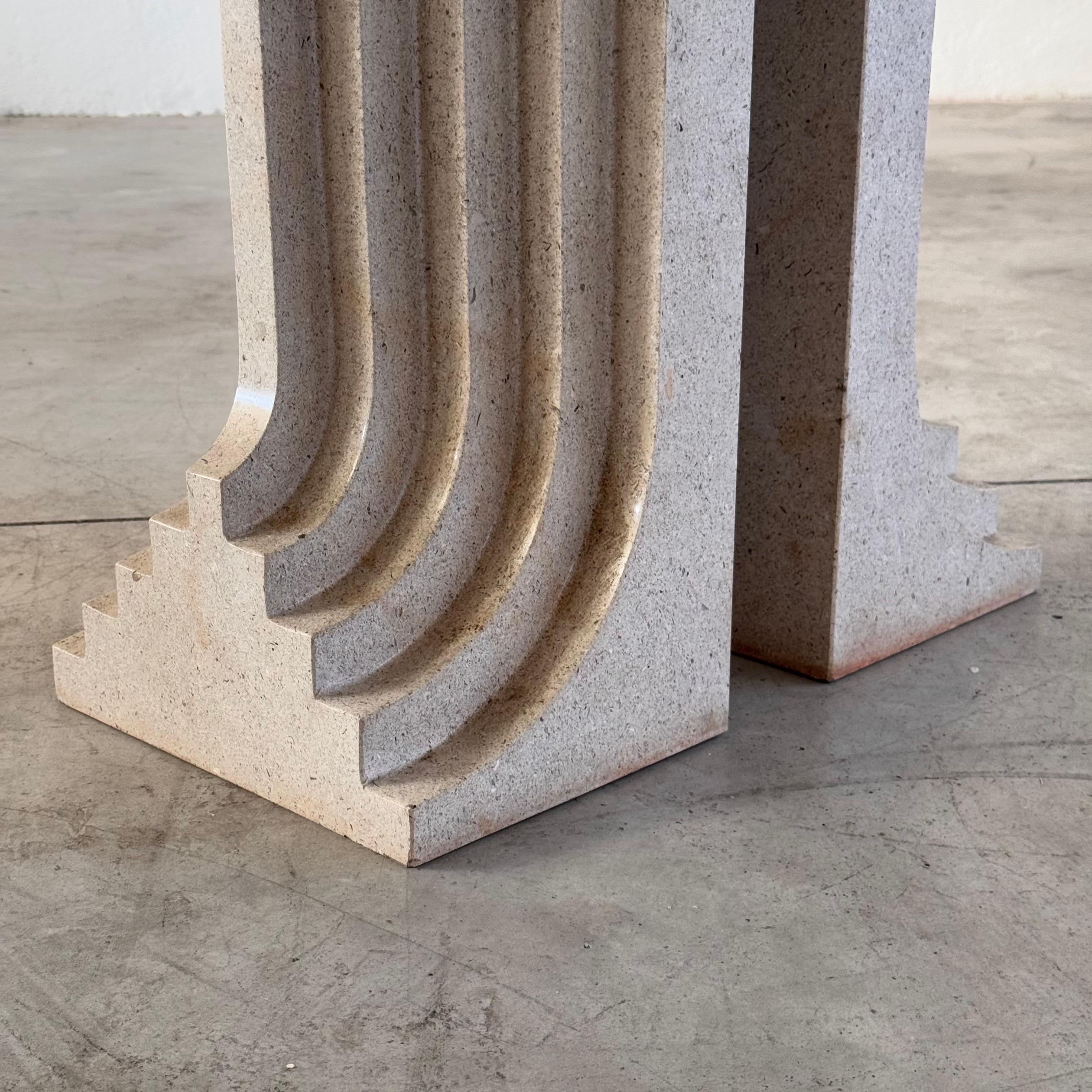 Carlo Scarpa 'Samo' Dining Table, Ultrarazionale Series for Simon, Italy, 1970s For Sale 7