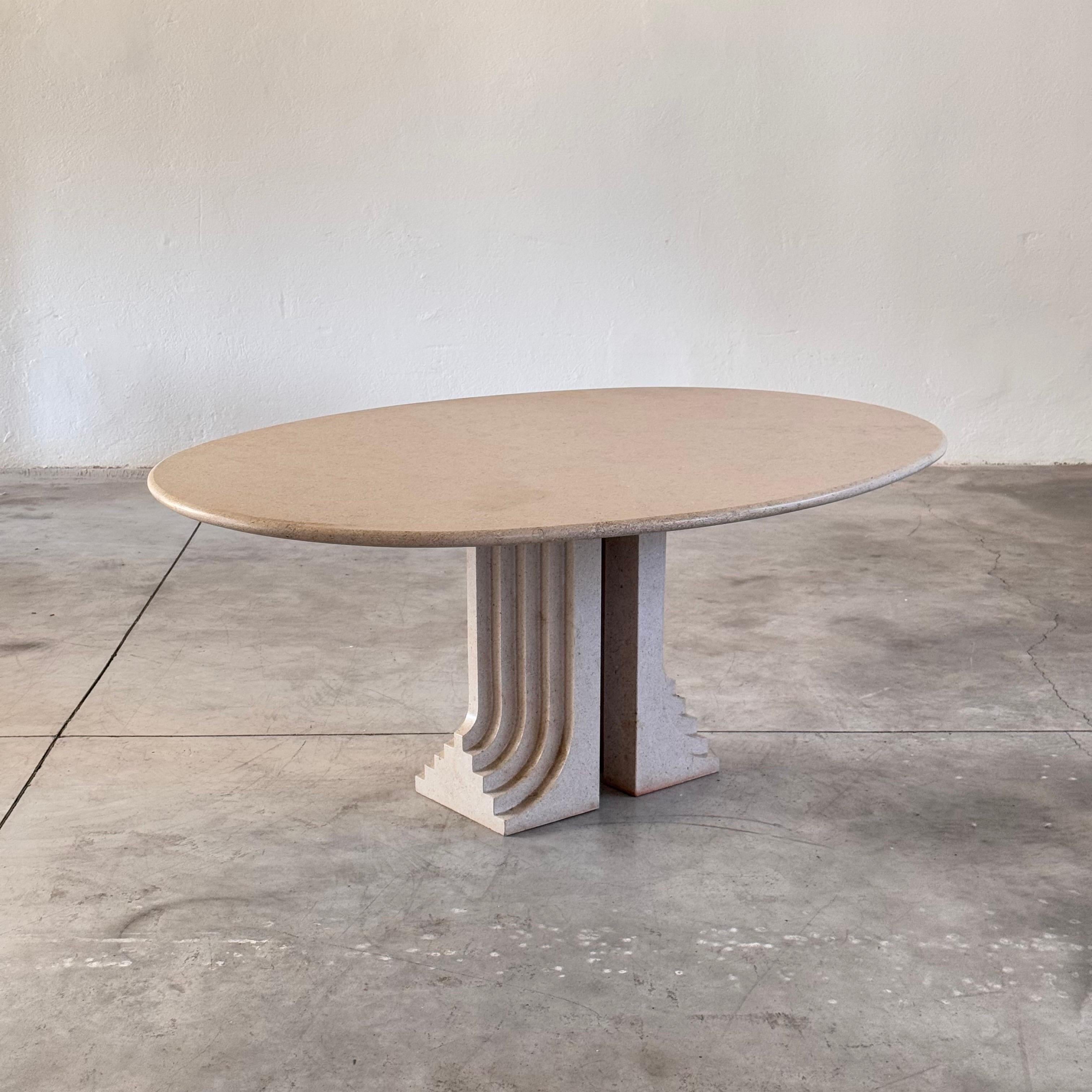 Mid-Century Modern Carlo Scarpa 'Samo' Dining Table, Ultrarazionale Series for Simon, Italy, 1970s For Sale