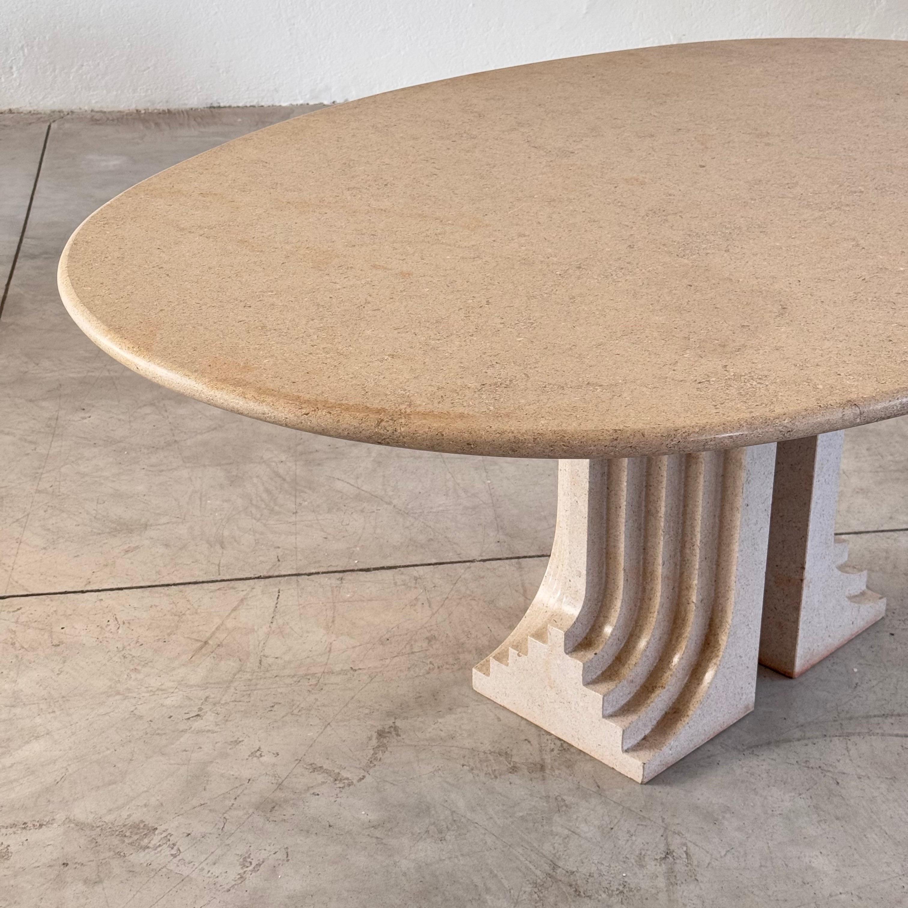 Carlo Scarpa 'Samo' Dining Table, Ultrarazionale Series for Simon, Italy, 1970s For Sale 1