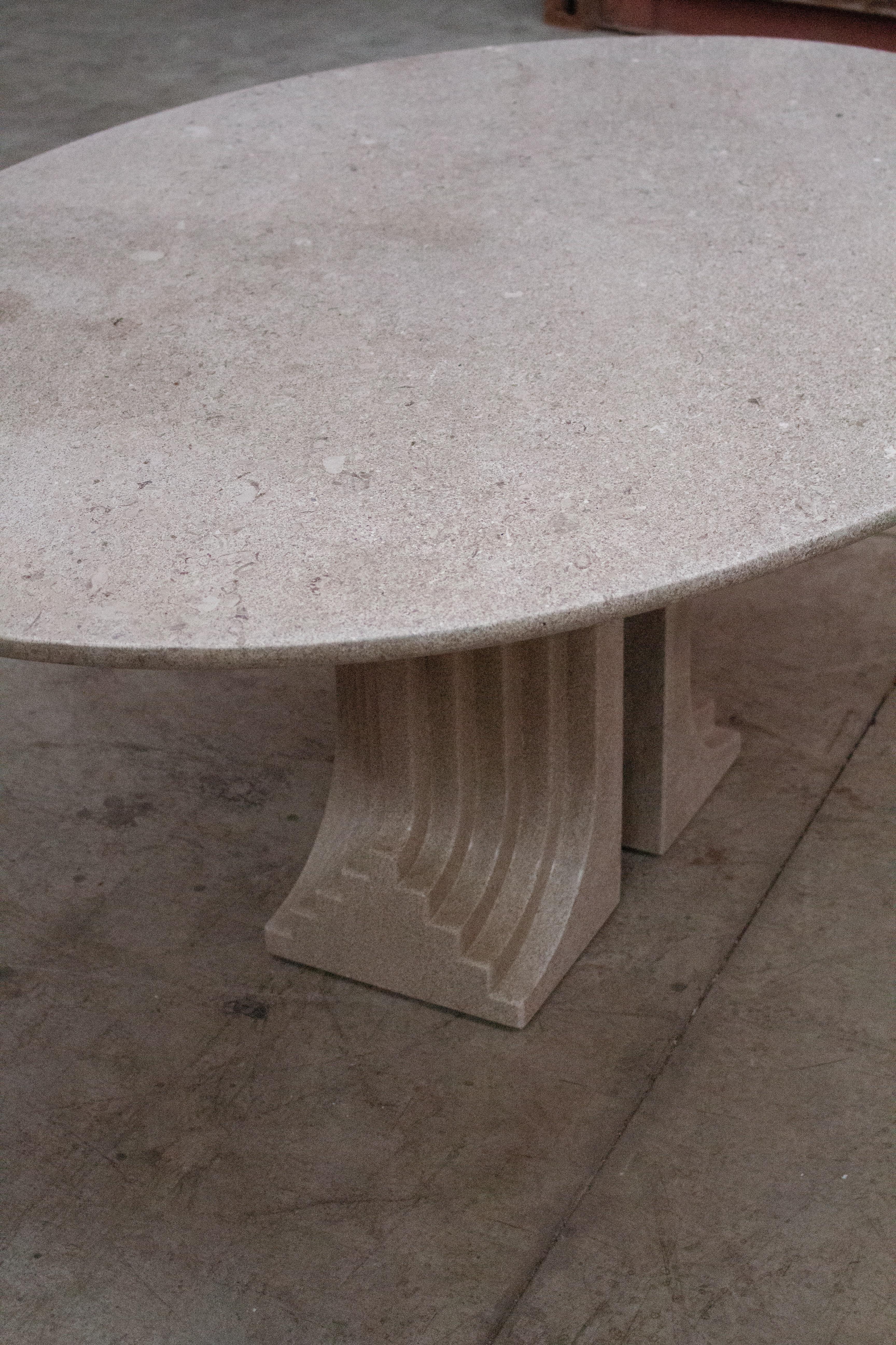 Table ovale « Samo » de Carlo Scarpa pour Simon Gavina, 1971 en vente 4