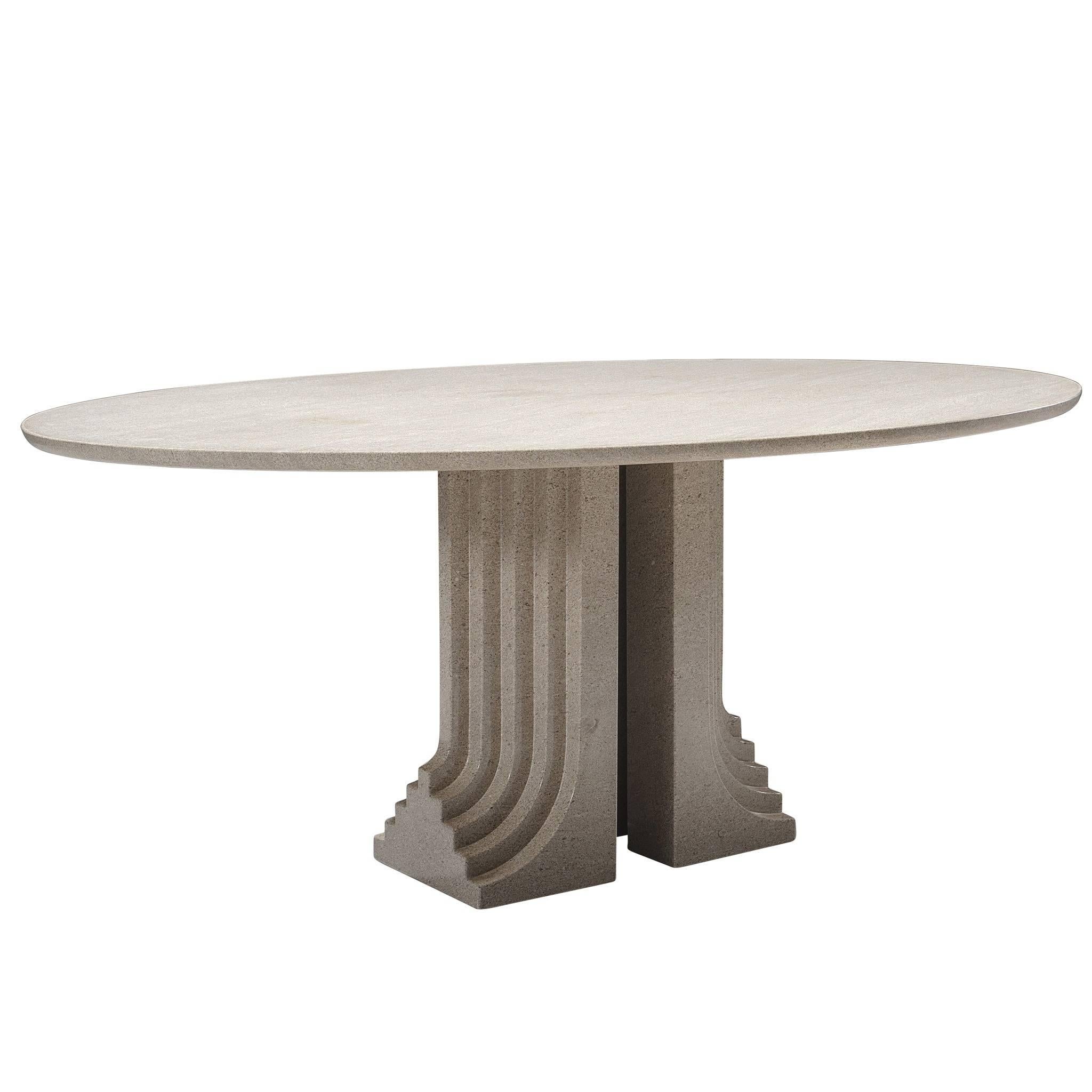 Carlo Scarpa 'Samo' Table for Simon in Granite