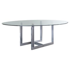 Carlo Scarpa Sarpi Glass Dining Table
