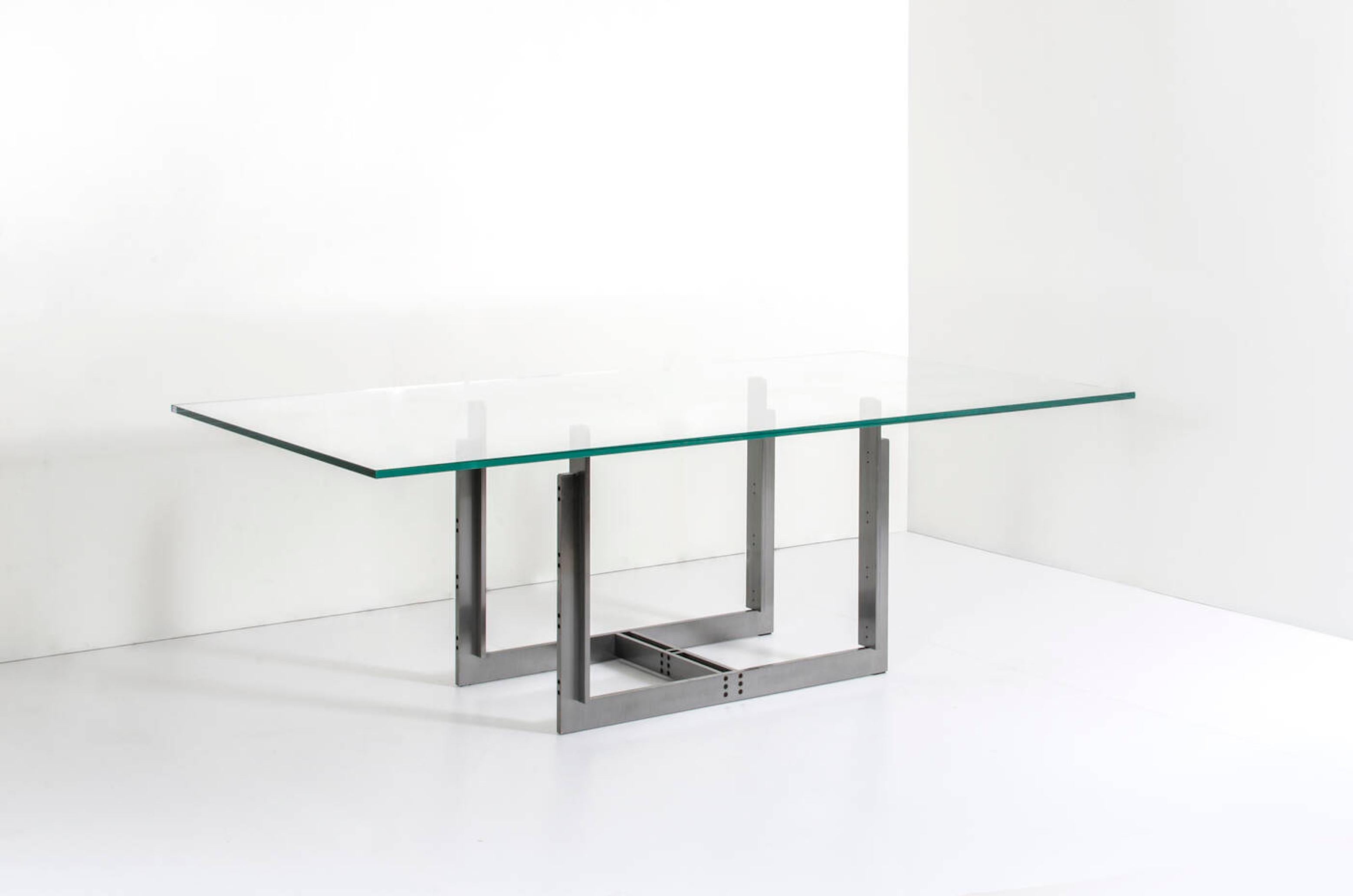 Carlo Scarpa Sarpi Table for Simon Gavina, Italy (First Edition) In Good Condition For Sale In Argelato, BO