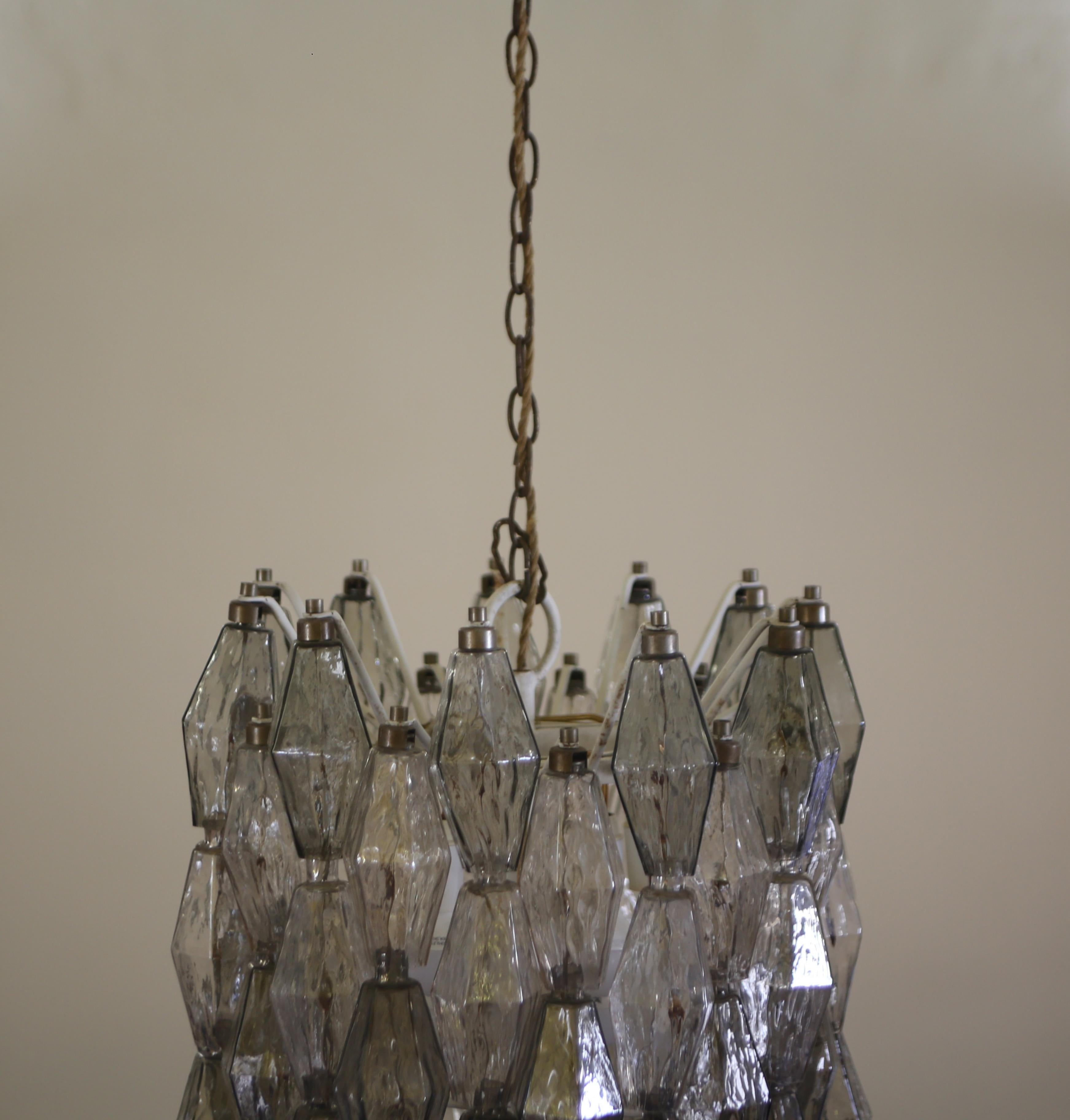 Carlo Scarpa.
Suspension lamp from the Poliedri series.
