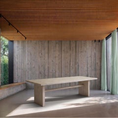 Carlo Scarpa Valmarana Dining Table, Bleached Ash, 1974