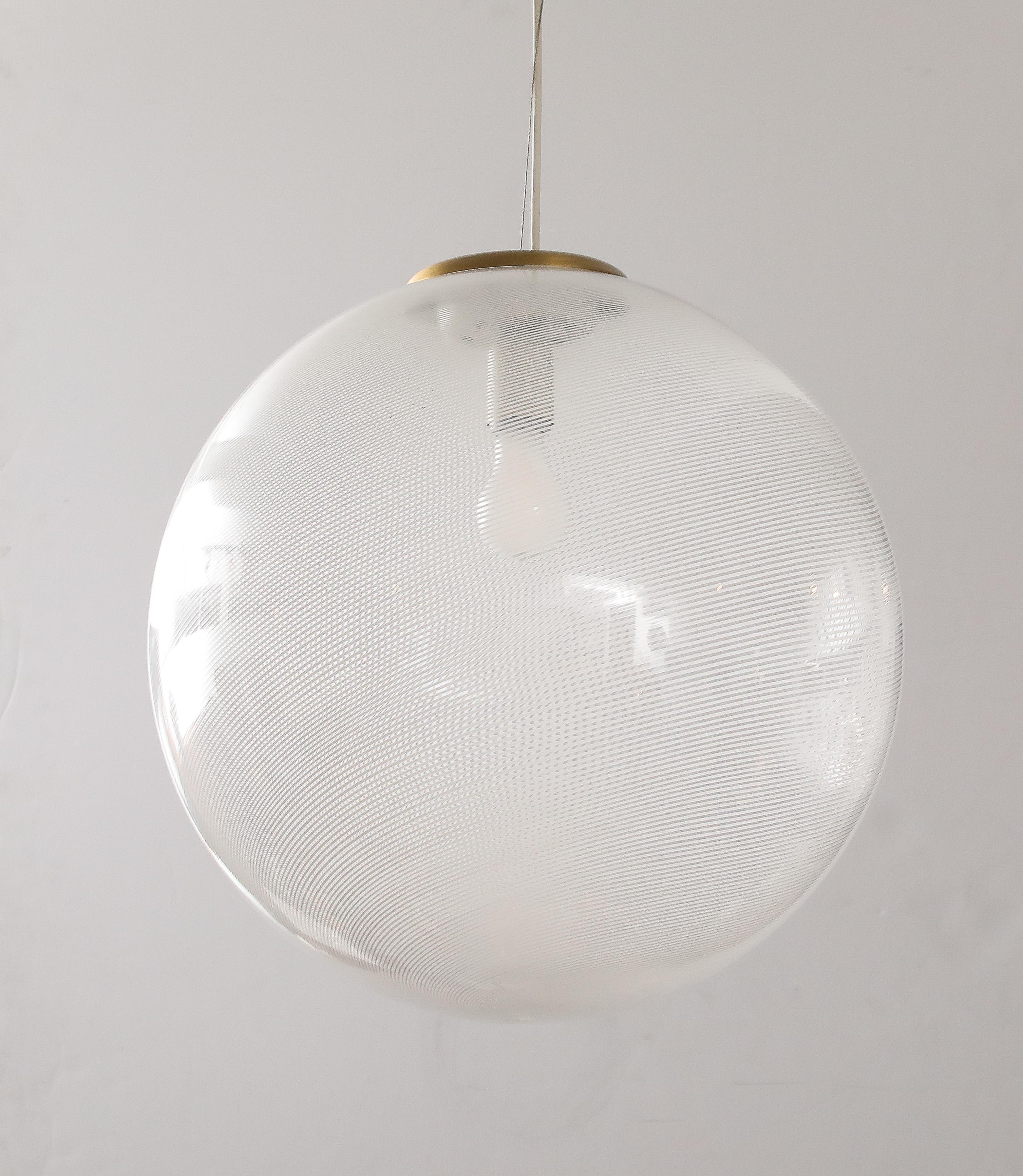 Carlo Scarpa Venini, grande suspension en verre, Italie, 1925 en vente 6