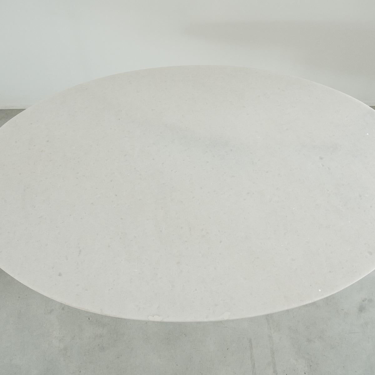 Carlo Scarpa White Naxos Marble Samo Table for Simon, Italy, 1970 3