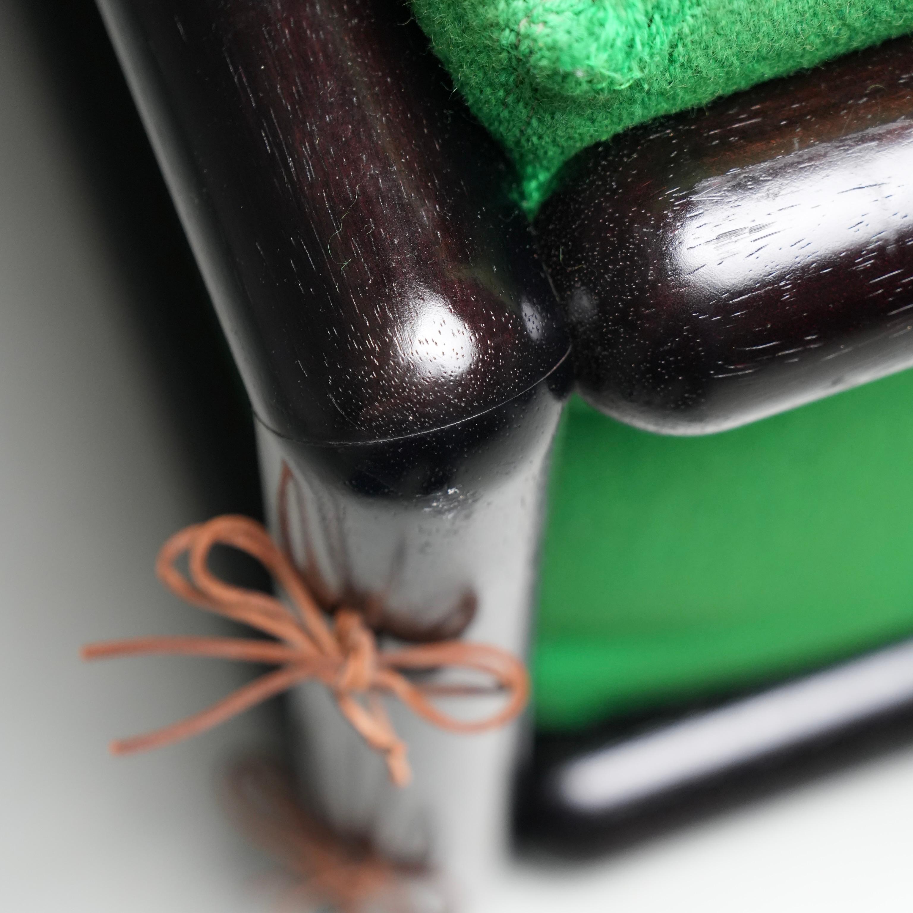 Sofá 'Cornaro' de Carlo Scarpo en madera de iroko para Gavina early ed., Italia, años 70 en venta 3