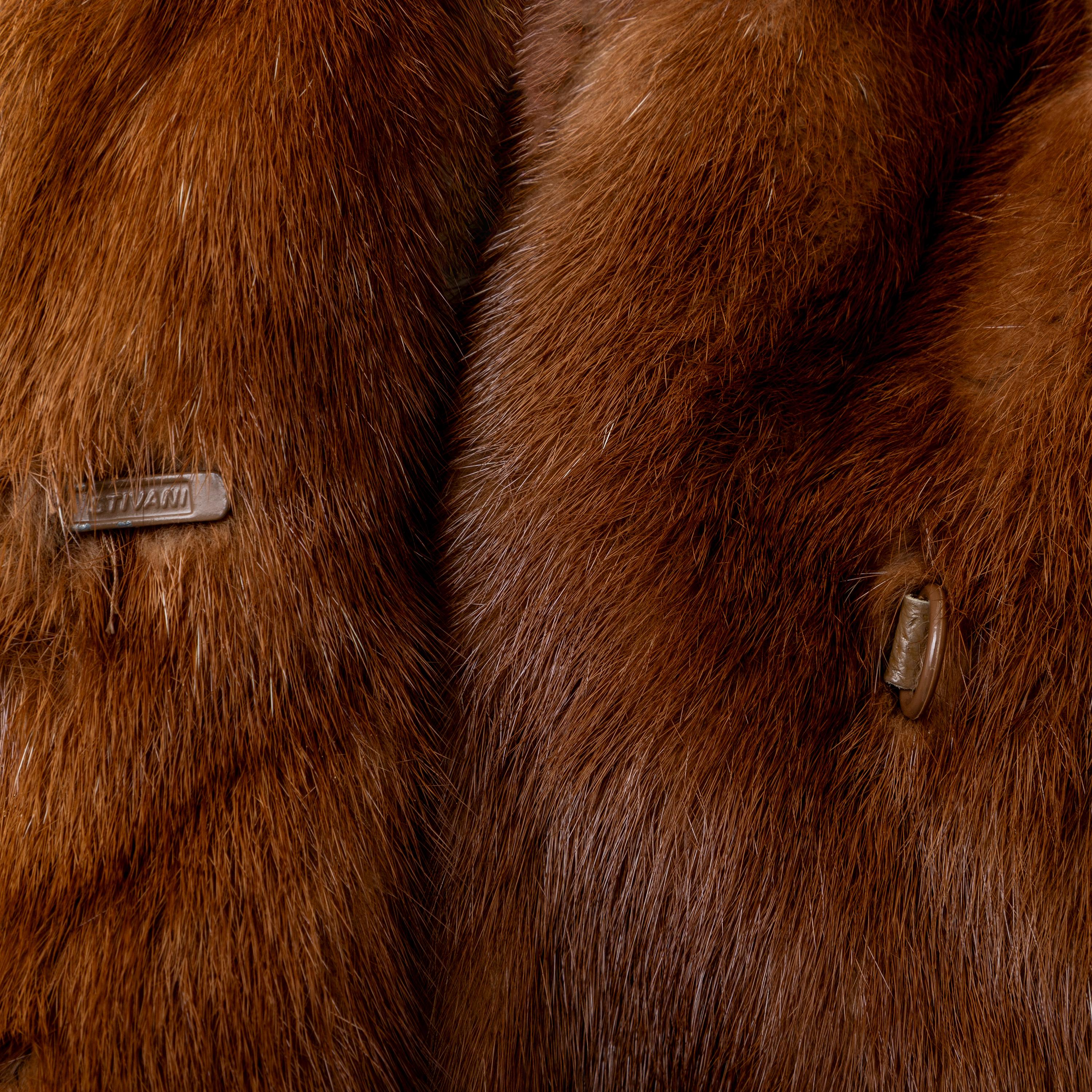 Women's Carlo Tivioli Fur Coat For Sale