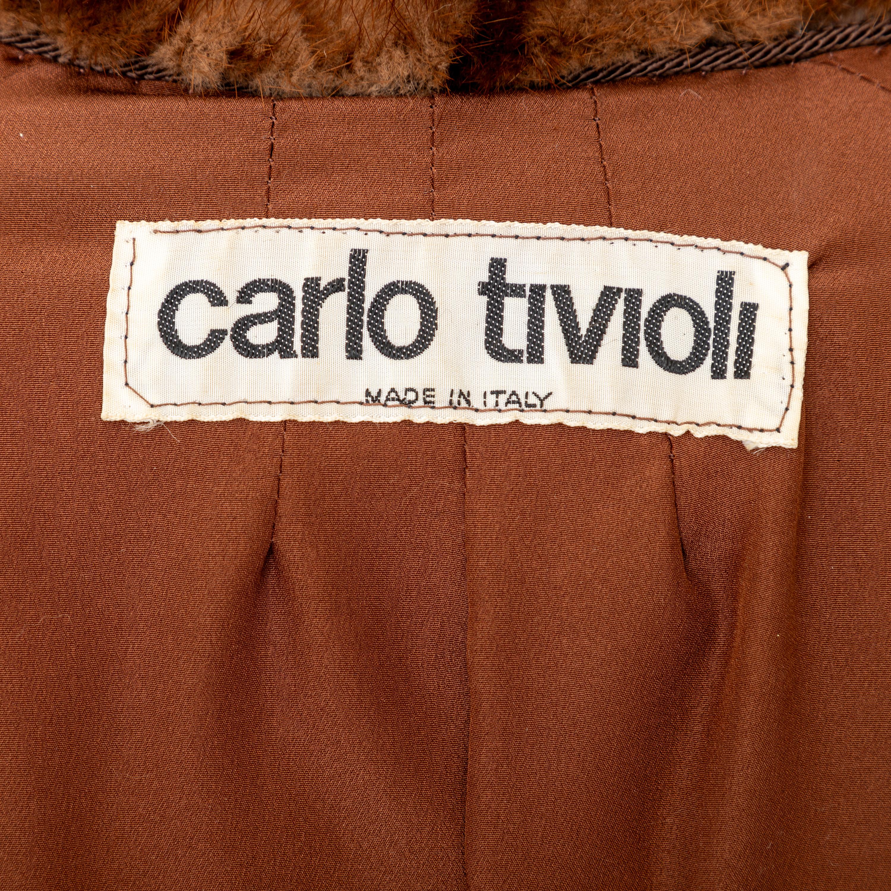 Coates di pelliccia di Carlo Tivioli in vendita 2
