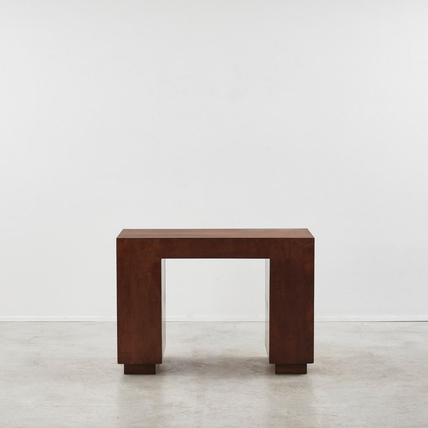 Carlo Turina Scrivania razionalista in legno - Italia, anni '30 In condizioni buone in vendita a London, GB