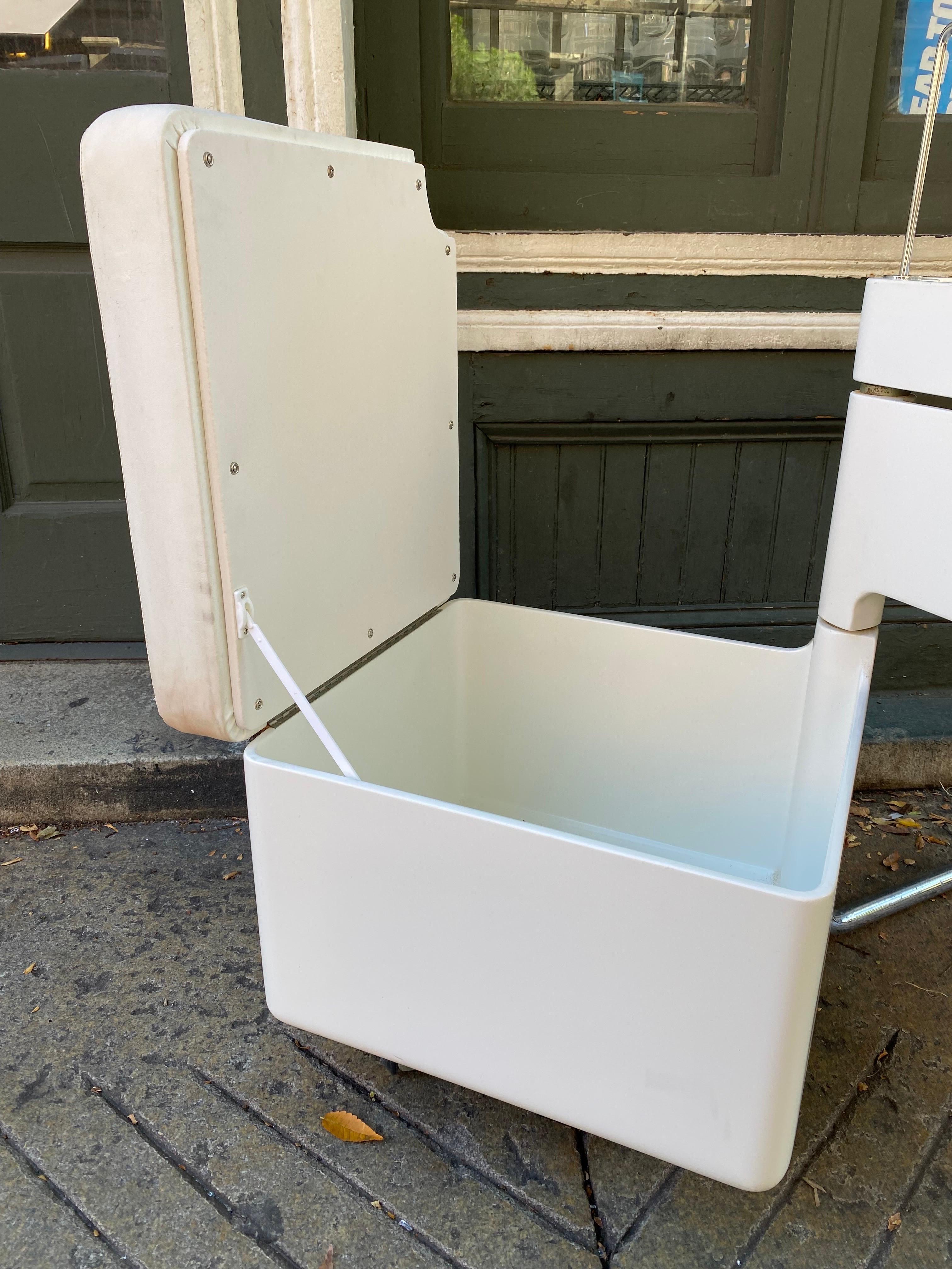 Chrome Carlo Urbinati for Tulli Zuccari Italian Compact Vanity