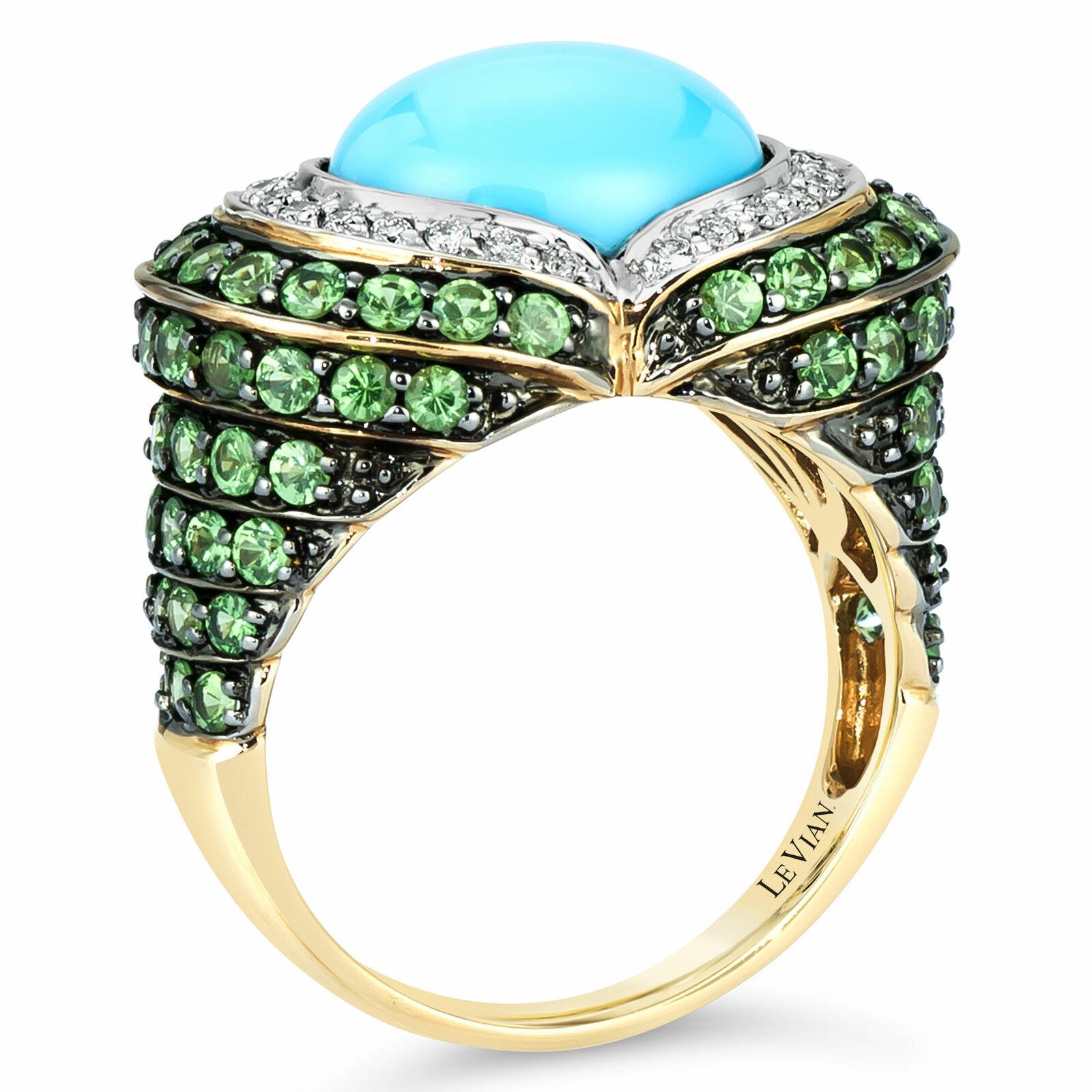 turquoise cabochon ring