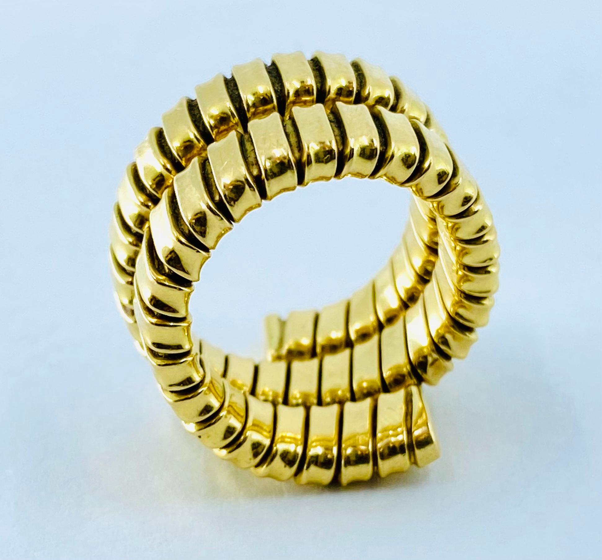 Carlo Weingrill Tubogas Gold Ring 1